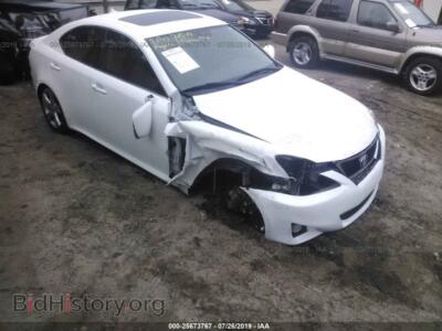 2012 Lexus IS 250, white — VIN JTHBF5C29C2102003, IAAI