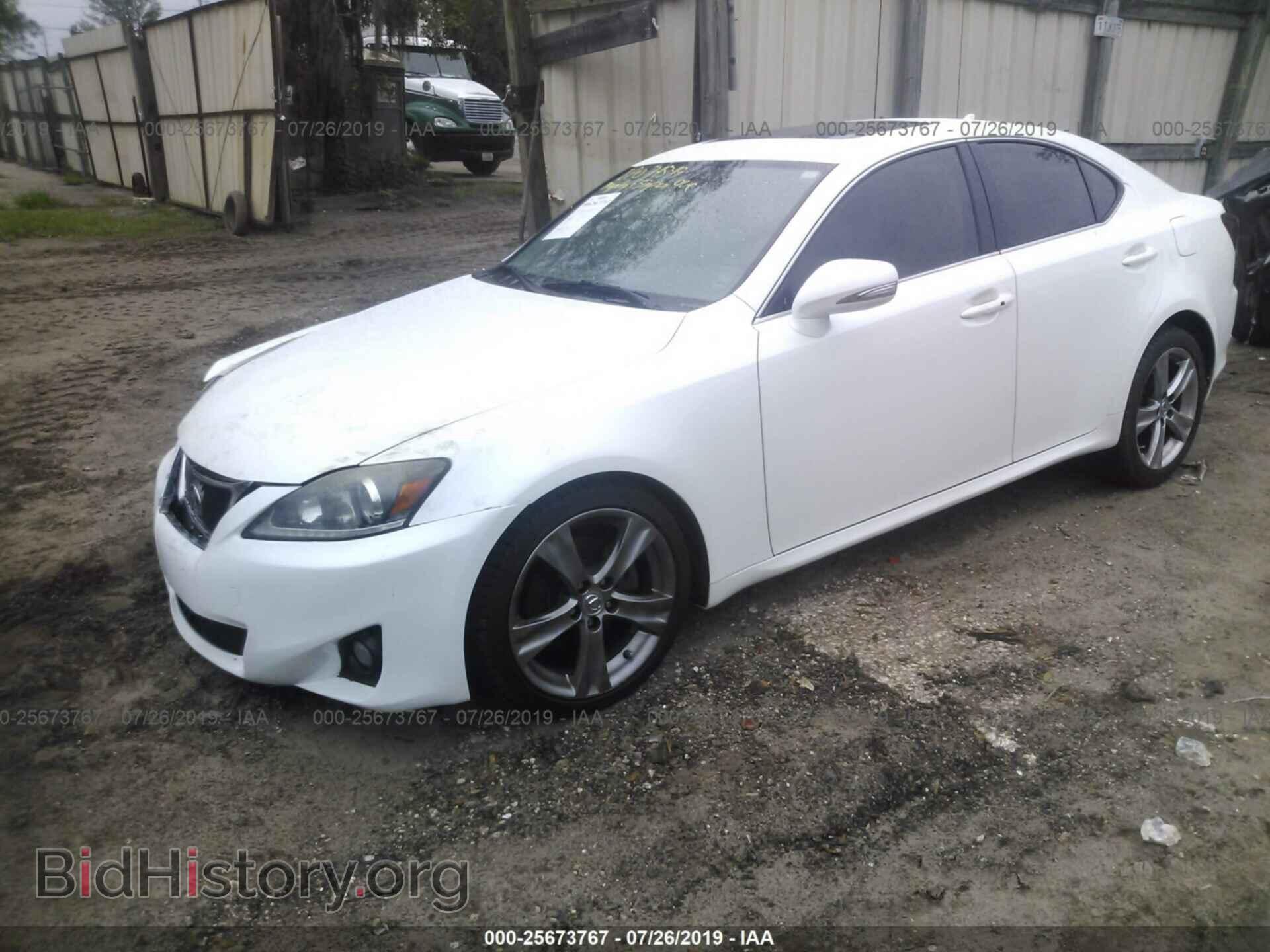2012 LEXUS IS - VIN: JTHBF5C29C2102003 - Photo 2