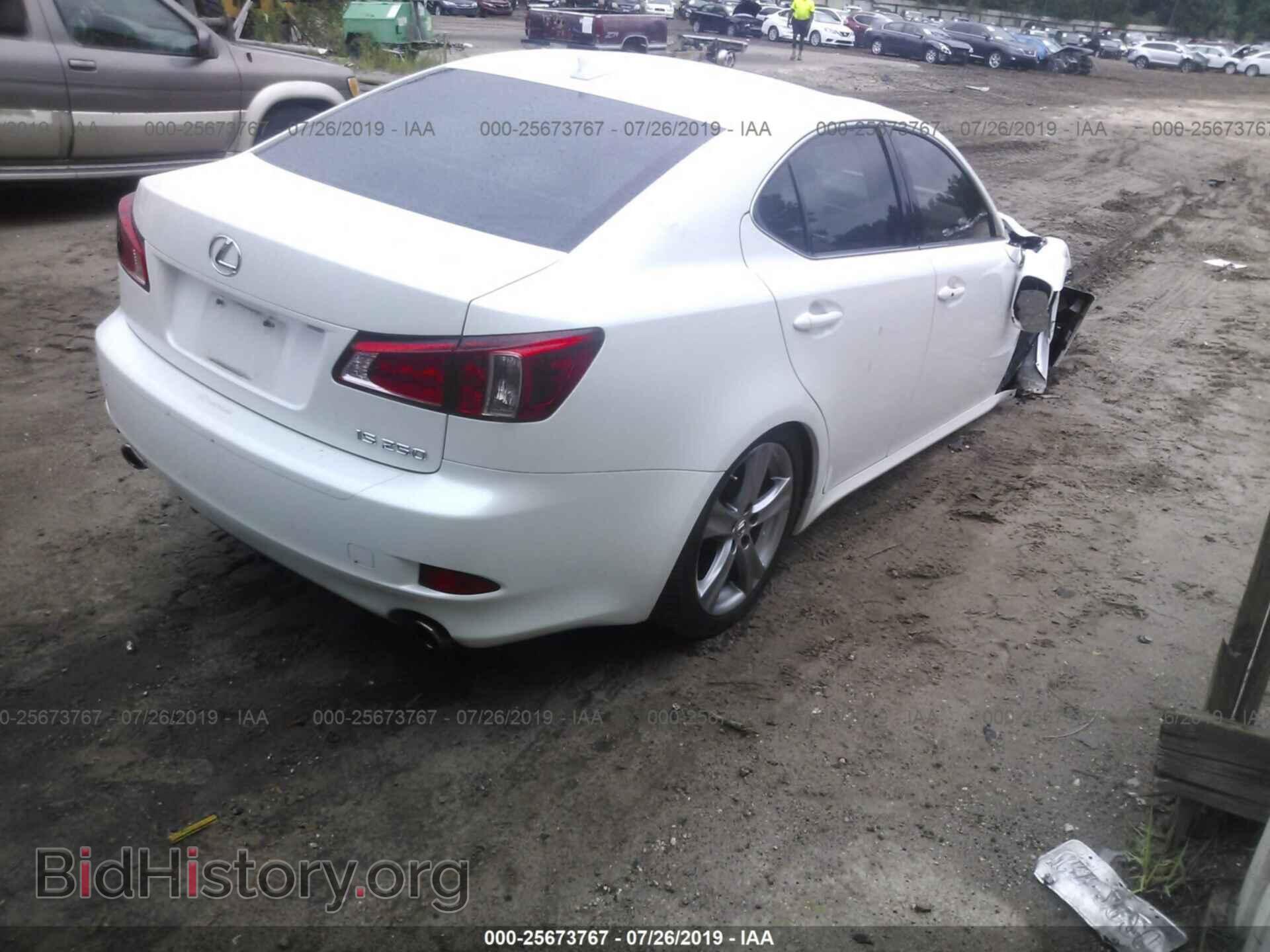 2012 LEXUS IS - VIN: JTHBF5C29C2102003 - Photo 4