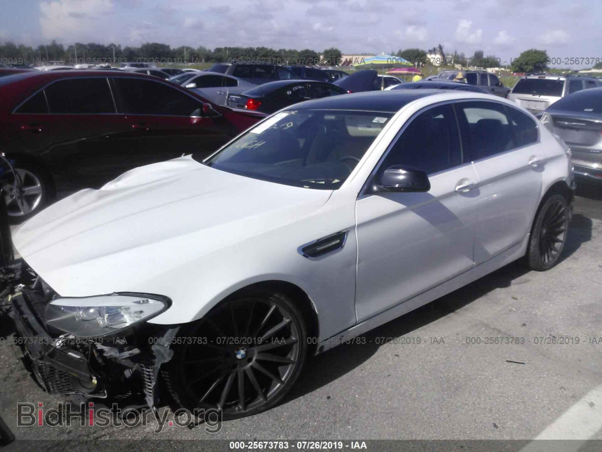 2012 BMW 528 - VIN: WBAXG5C55CDY28523 - Фото 2