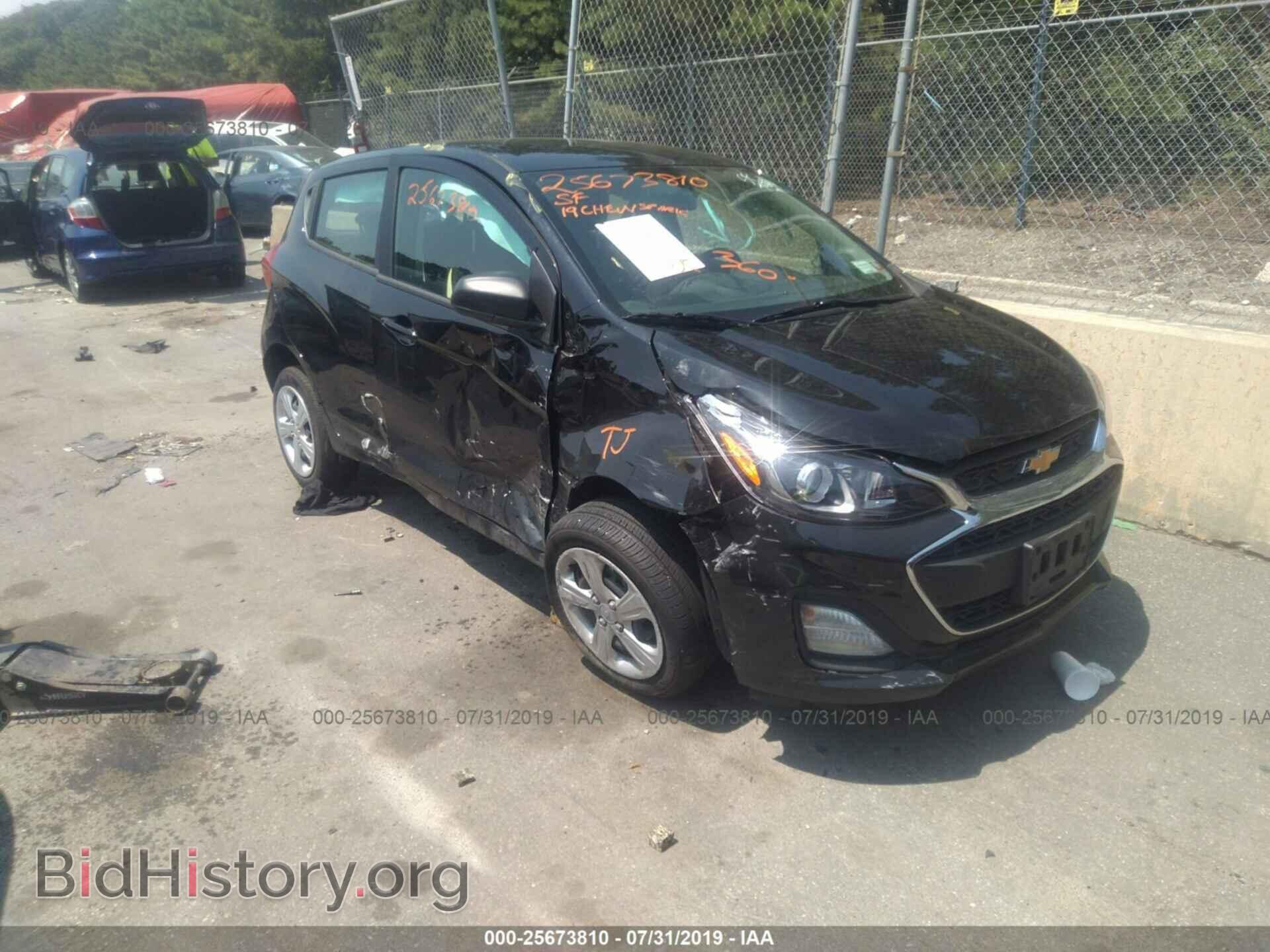 Photo KL8CB6SA1KC739095 - CHEVROLET SPARK 2019