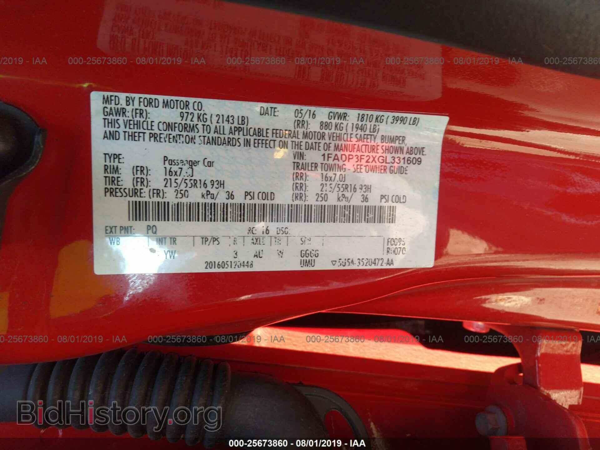 2016 FORD FOCUS - VIN: 1FADP3F2XGL331609 - Photo 9