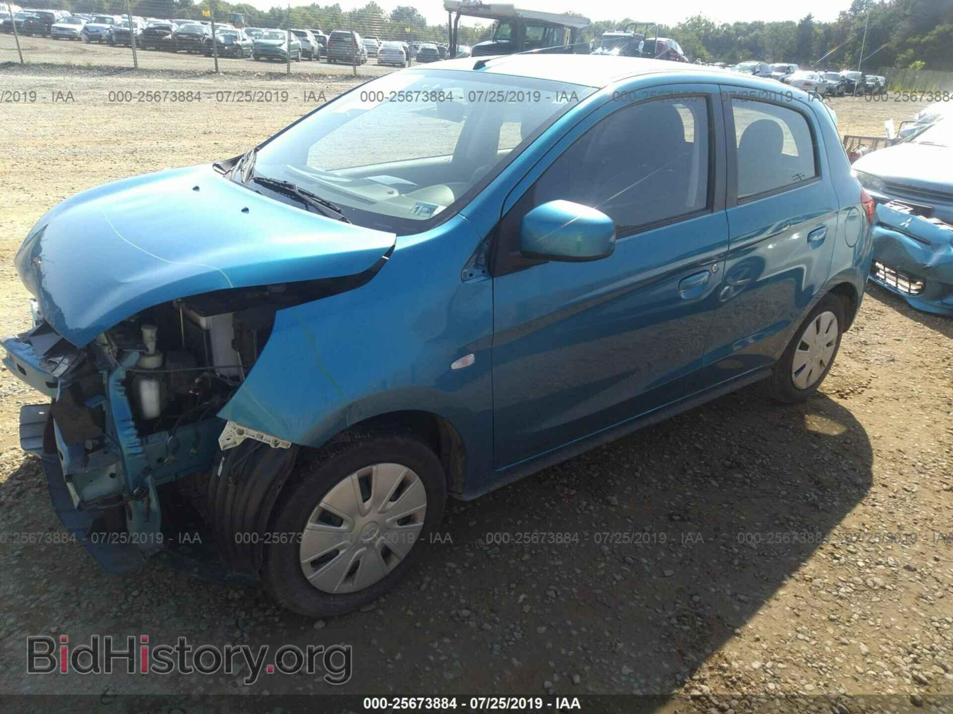 2014 MITSUBISHI MIRAGE - VIN: ML32A3HJ5EH007171 - Фото 2