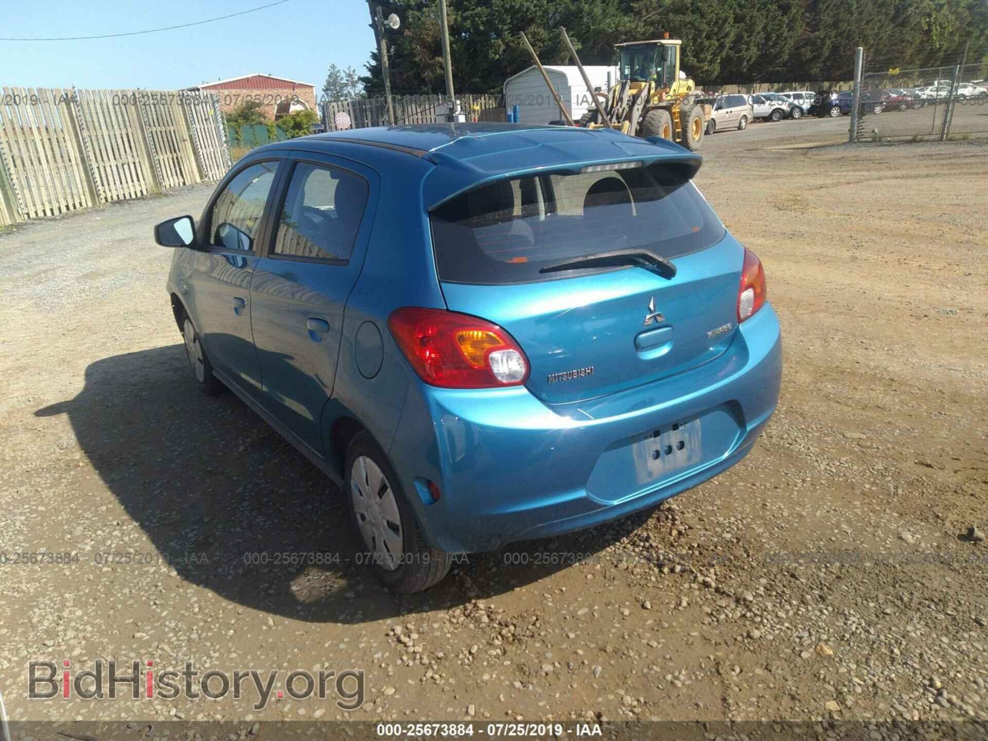 2014 MITSUBISHI MIRAGE - VIN: ML32A3HJ5EH007171 - Фото 3