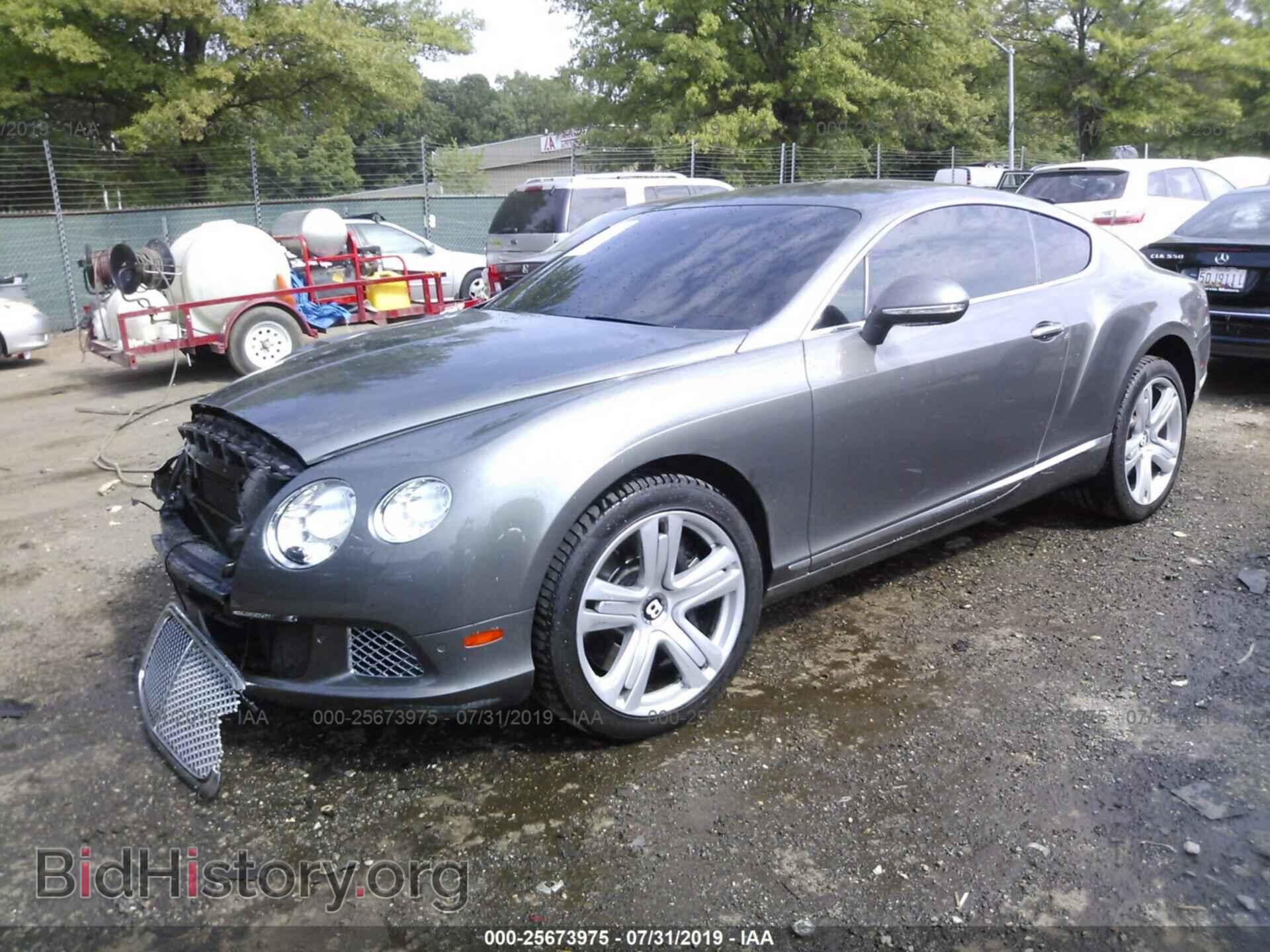 2012 BENTLEY CONTINENTAL - VIN: SCBFR7ZA4CC072765 - Photo 2