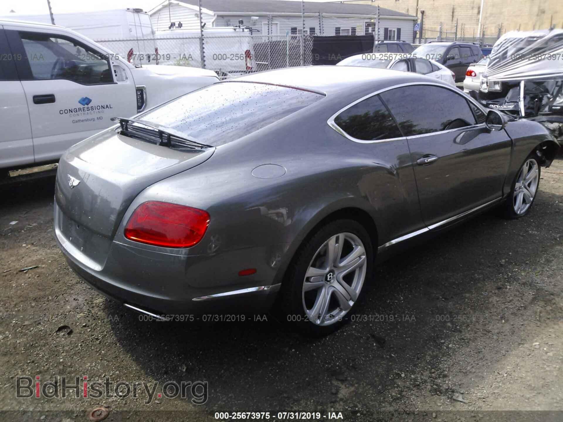 2012 BENTLEY CONTINENTAL - VIN: SCBFR7ZA4CC072765 - Photo 4