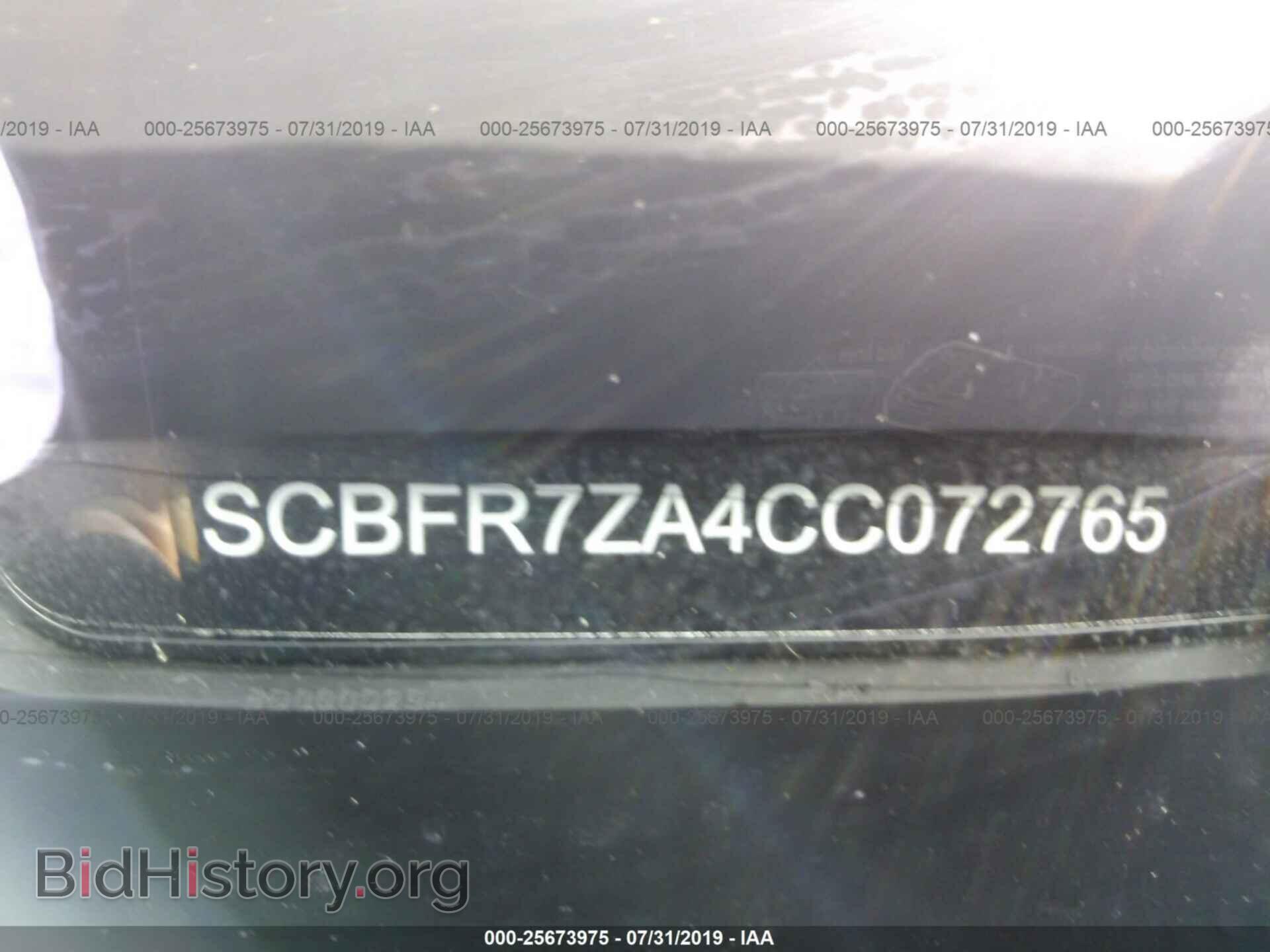 2012 BENTLEY CONTINENTAL - VIN: SCBFR7ZA4CC072765 - Photo 9