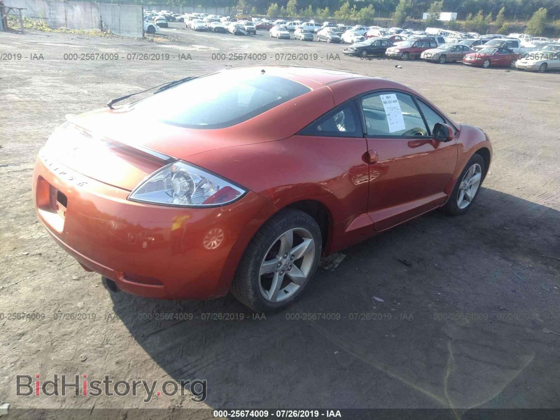2007 MITSUBISHI ECLIPSE - VIN: 4A3AK24F87E022332 - Фото 4
