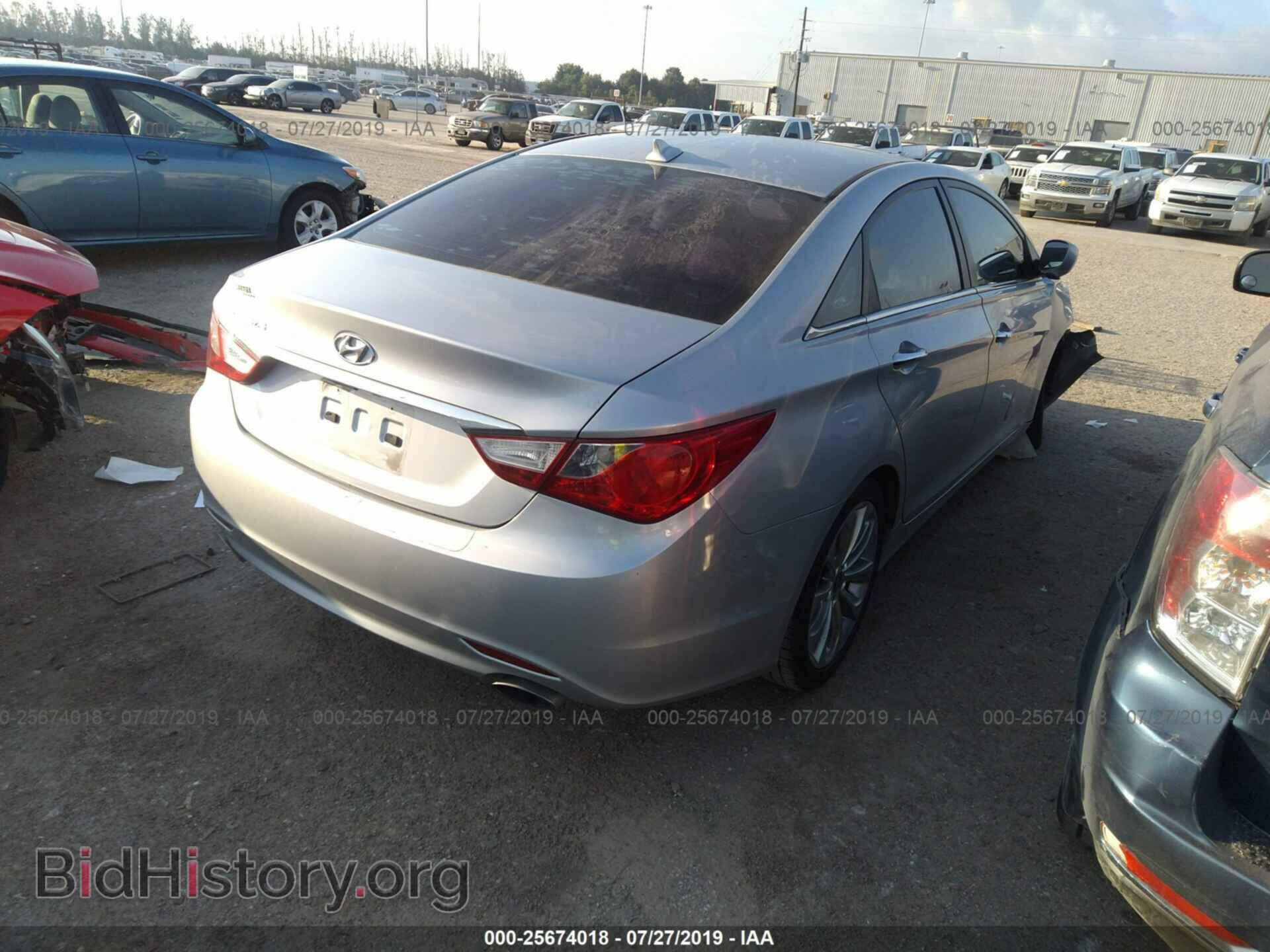2012 HYUNDAI SONATA - VIN: 5NPEC4AC7CH436252 - Фото 4