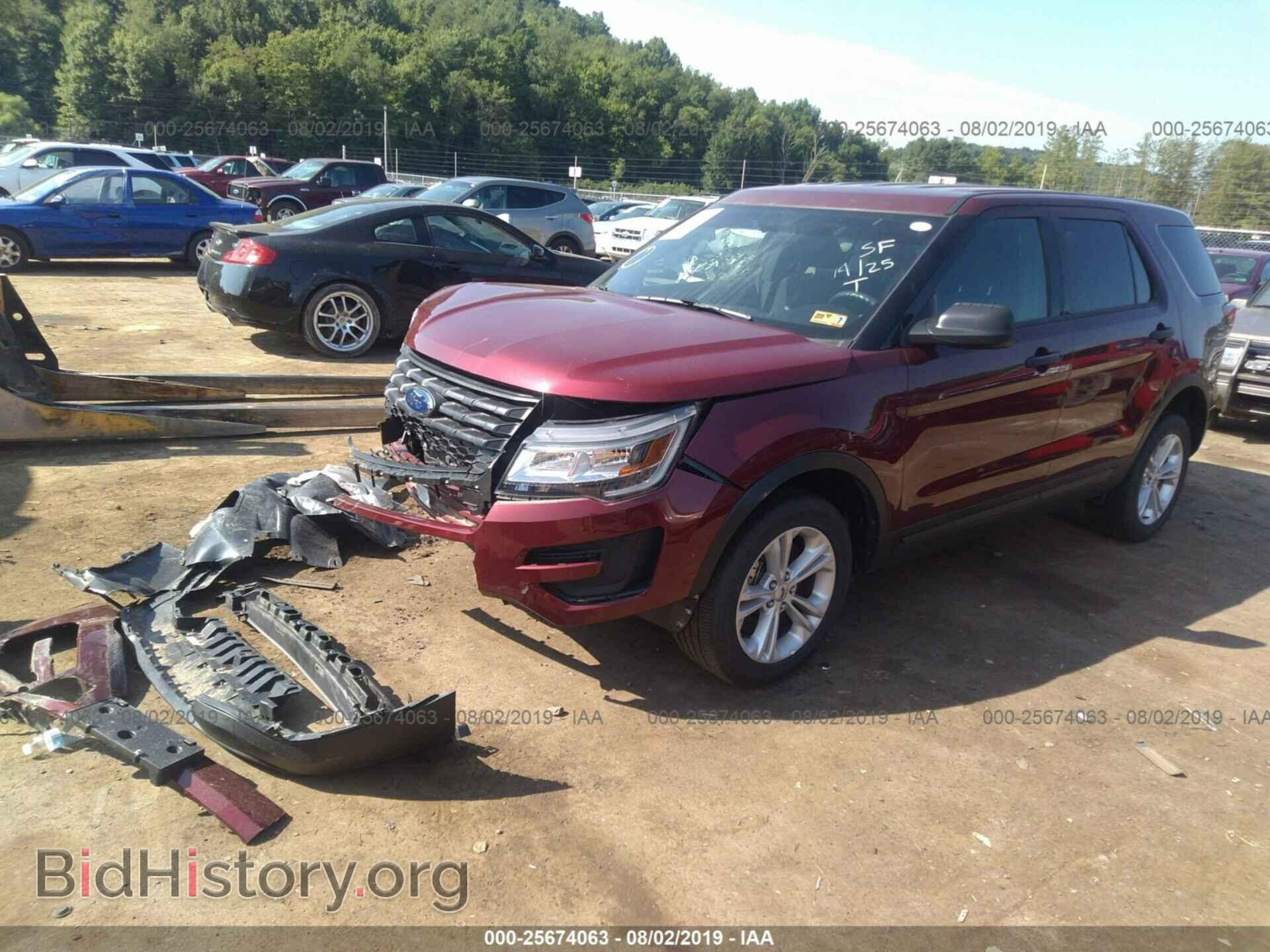 2018 FORD EXPLORER - VIN: 1FM5K8AR2JGC44264 - Фото 2