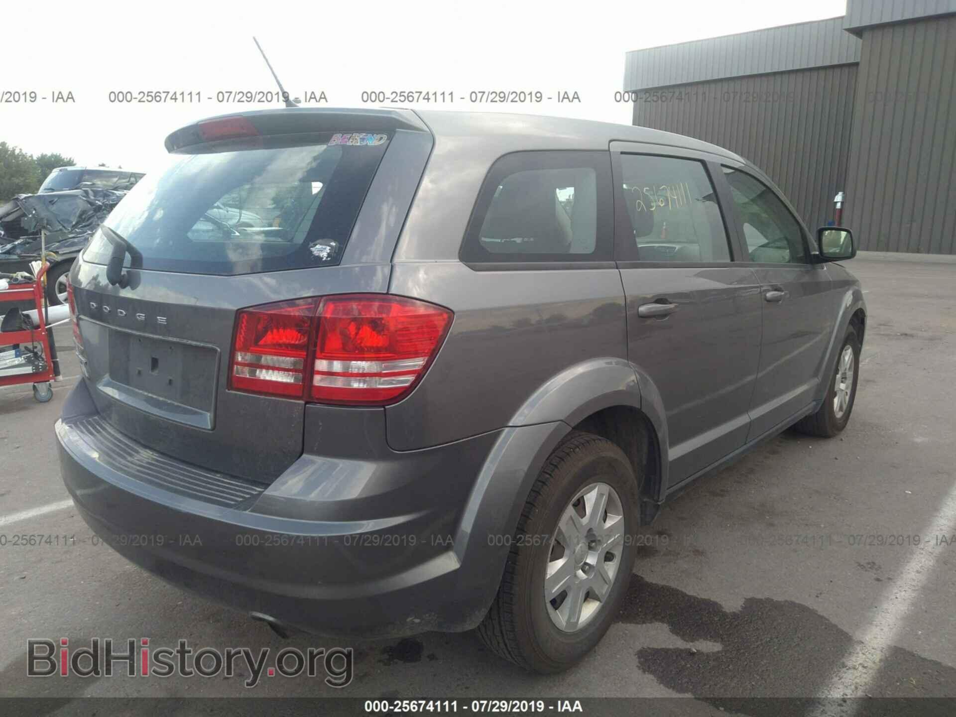 2012 DODGE JOURNEY - VIN: 3C4PDCAB3CT269850 - Фото 4
