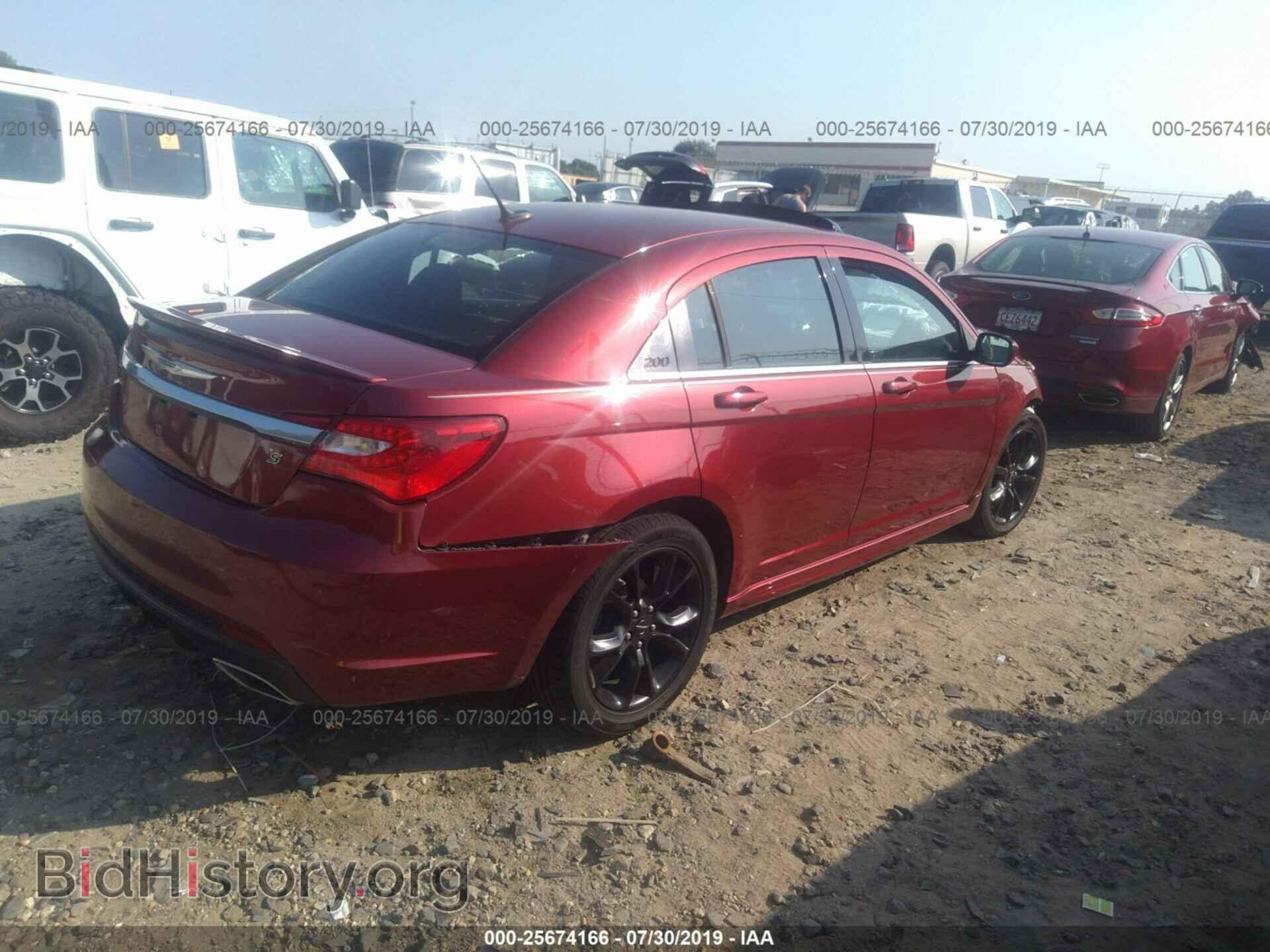 2014 CHRYSLER 200 - VIN: 1C3CCBCG7EN191892 - Фото 4