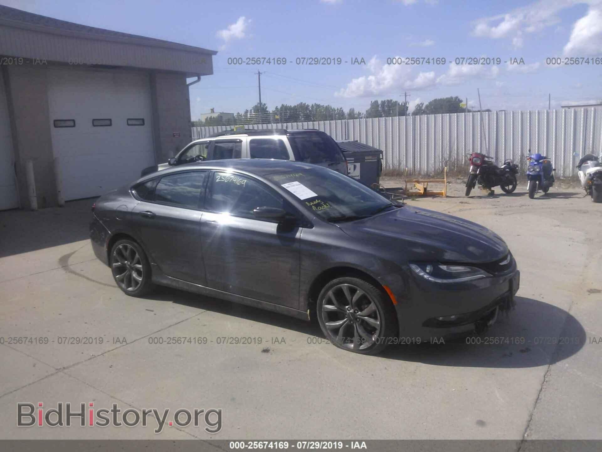 Photo 1C3CCCBG4FN529418 - CHRYSLER 200 2015