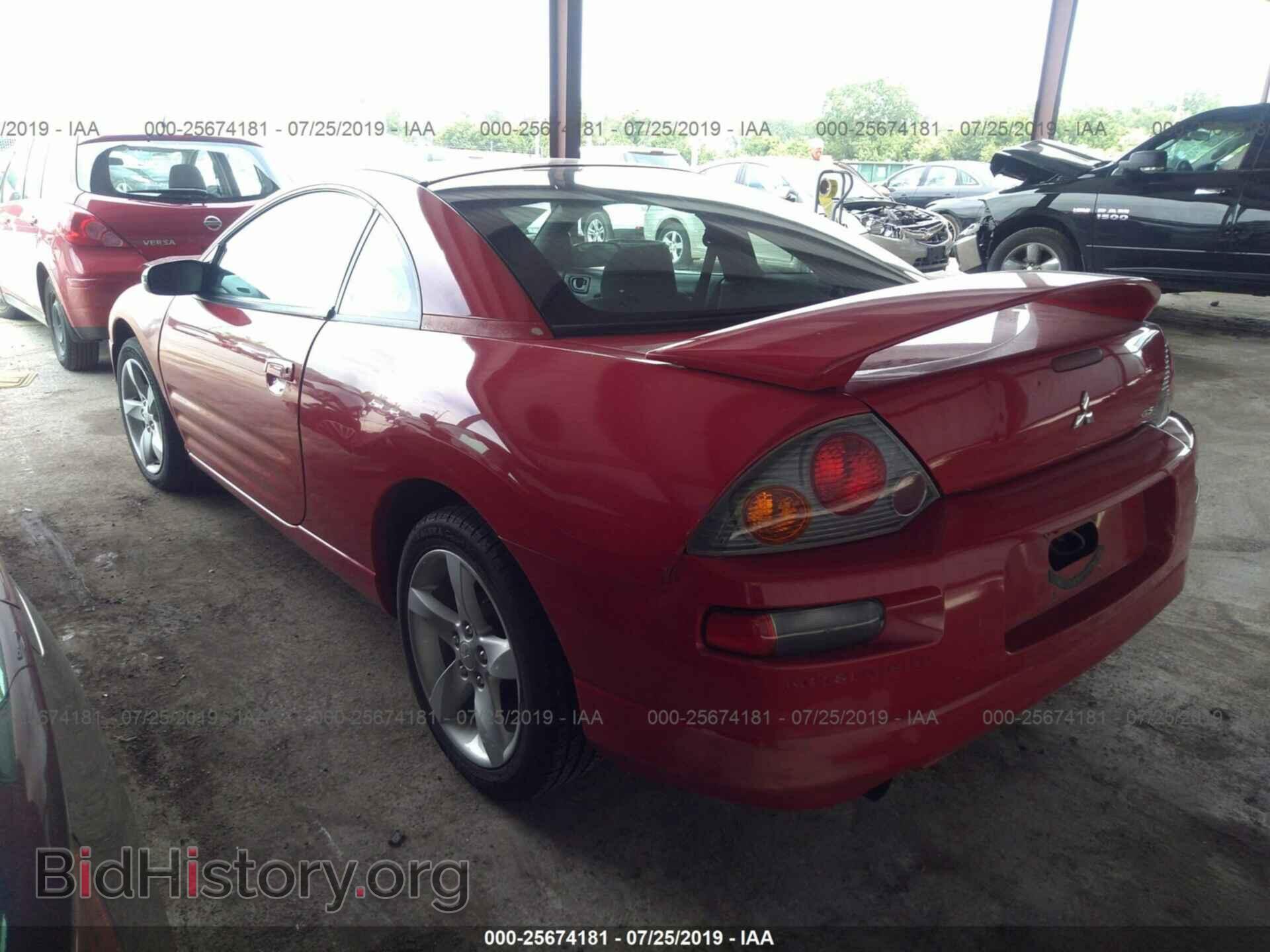 2003 MITSUBISHI ECLIPSE - VIN: 4A3AC44G93E172428 - Фото 3