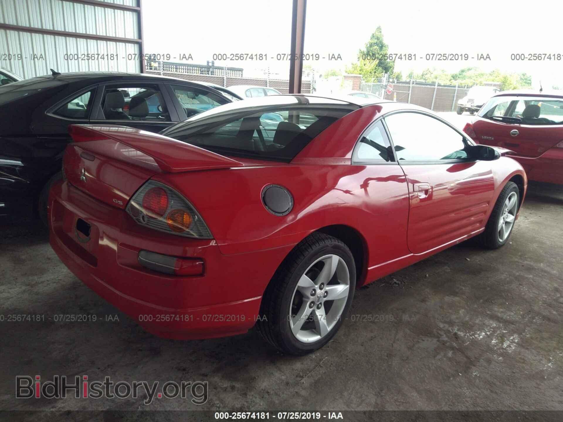 2003 MITSUBISHI ECLIPSE - VIN: 4A3AC44G93E172428 - Фото 4