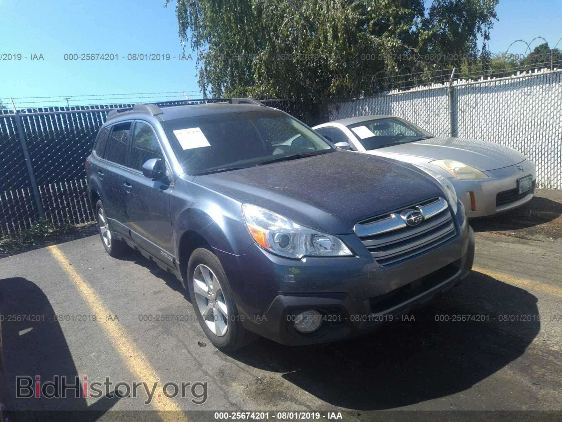Фотография 4S4BRBCCXE3302316 - SUBARU OUTBACK 2014