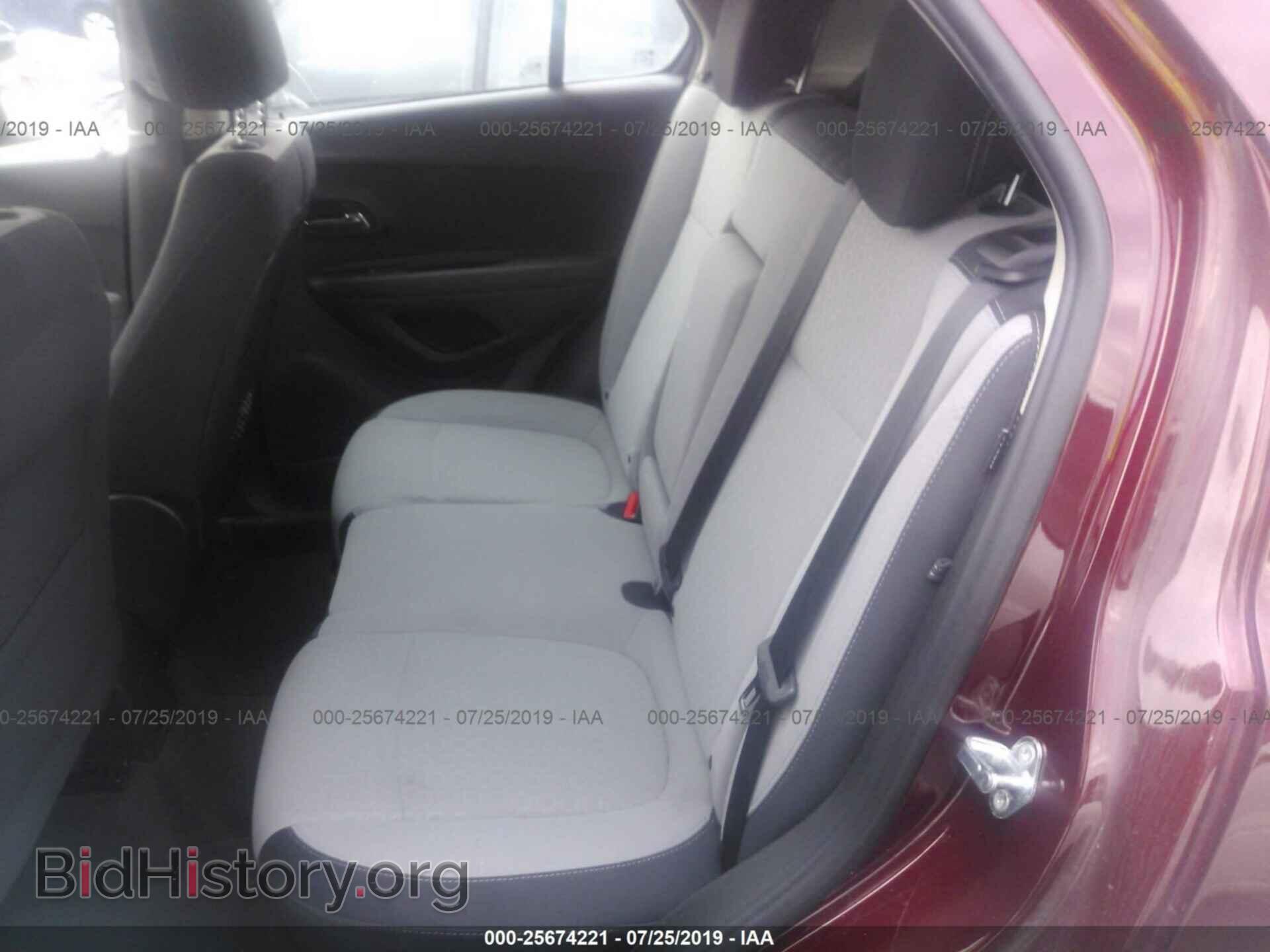 2016 CHEVROLET TRAX - VIN: 3GNCJKSB3GL263446 - Фото 8