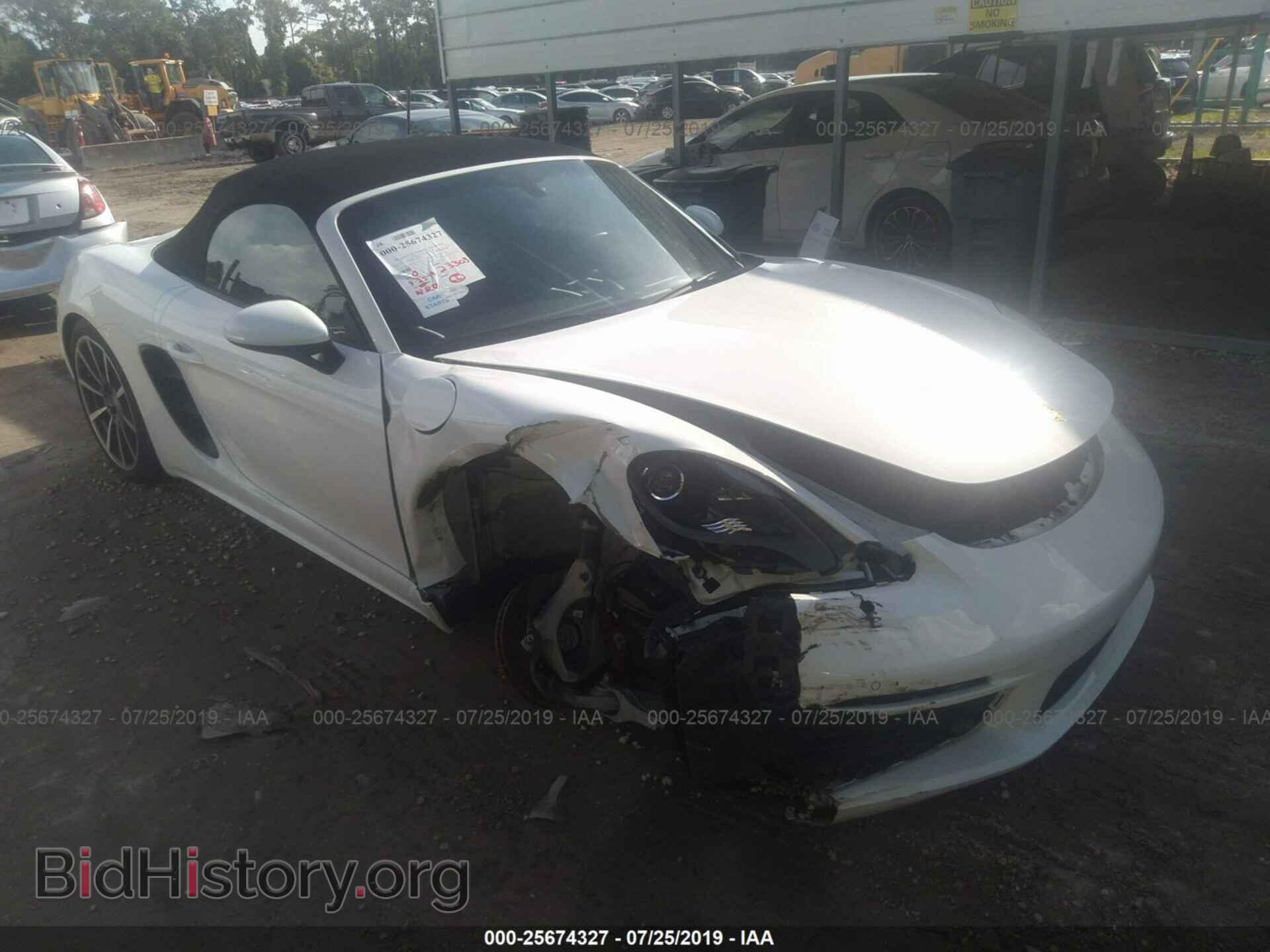 Photo WP0CB2A87HS241125 - PORSCHE BOXSTER 2017