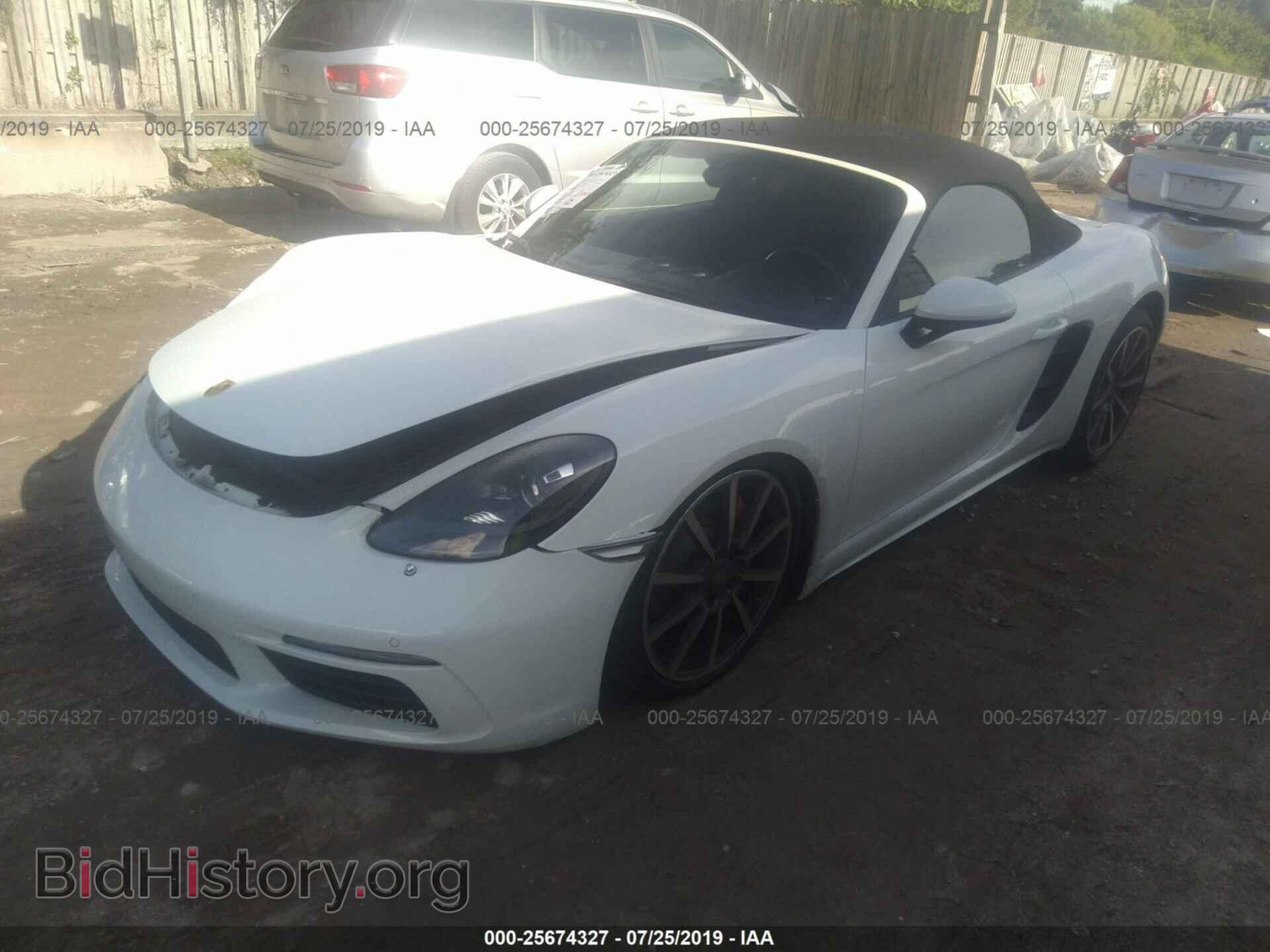 2017 PORSCHE BOXSTER - VIN: WP0CB2A87HS241125 - Фото 2