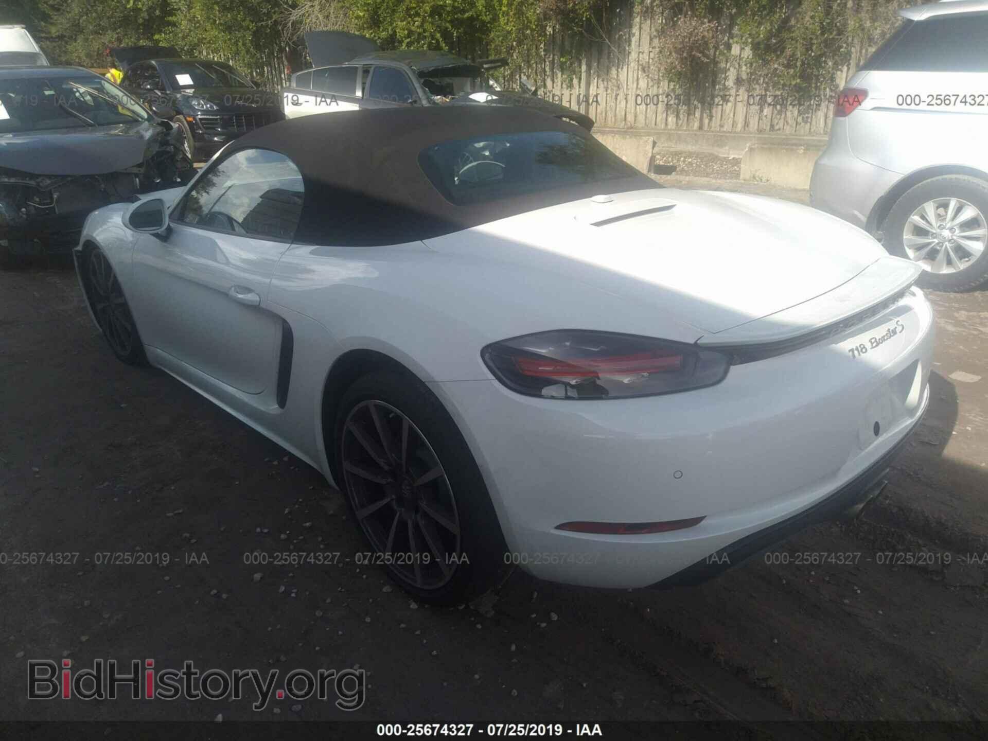 2017 PORSCHE BOXSTER - VIN: WP0CB2A87HS241125 - Фото 3