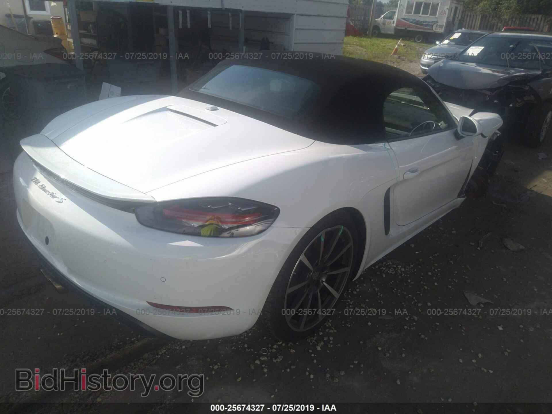 2017 PORSCHE BOXSTER - VIN: WP0CB2A87HS241125 - Фото 4