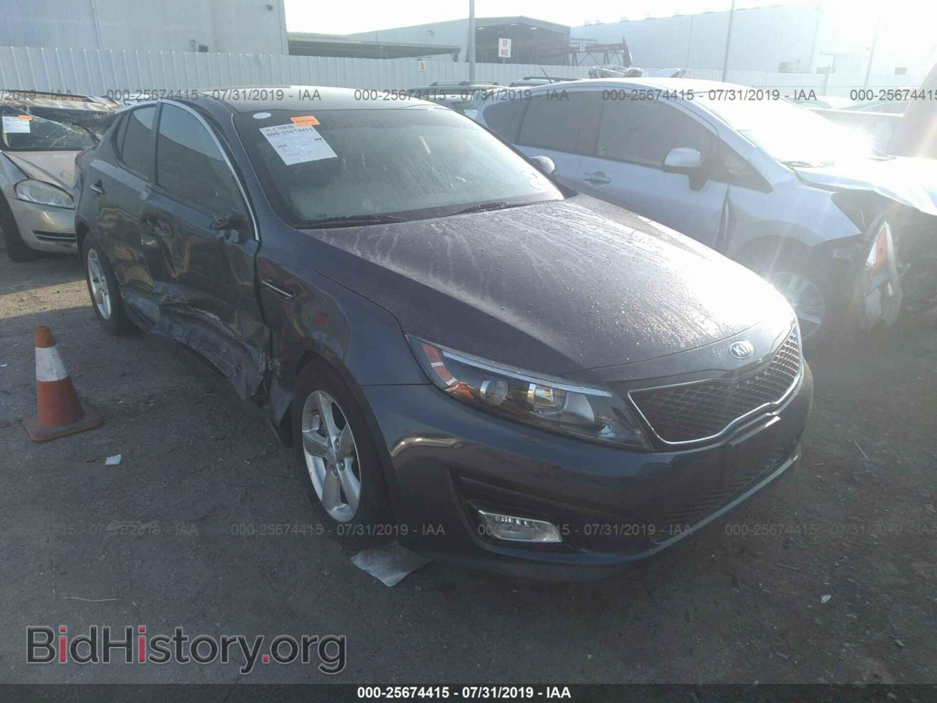 Фотография KNAGM4A76F5593362 - KIA OPTIMA 2015