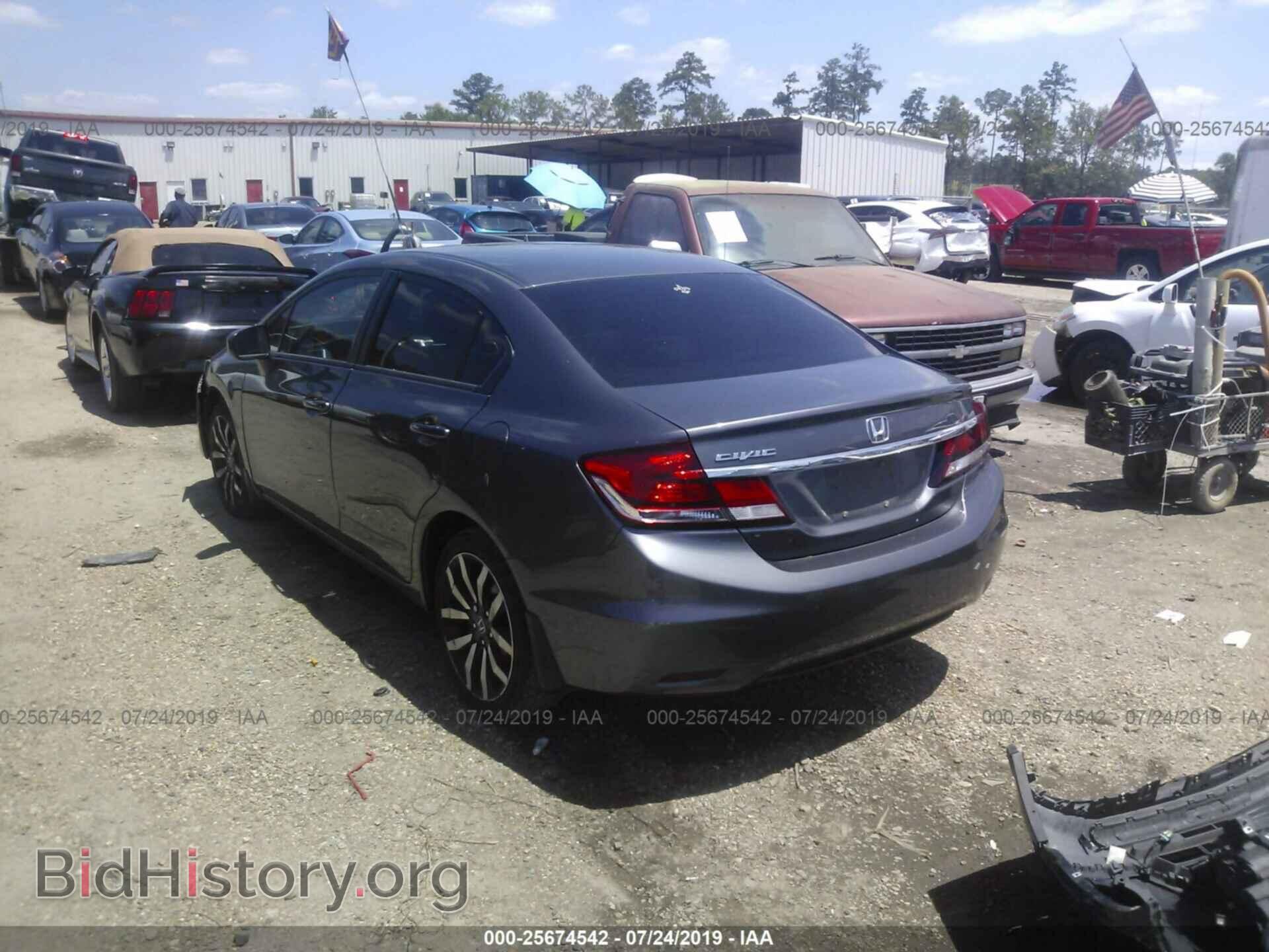 2014 HONDA CIVIC - VIN: 19XFB2F96EE068212 - Фото 3