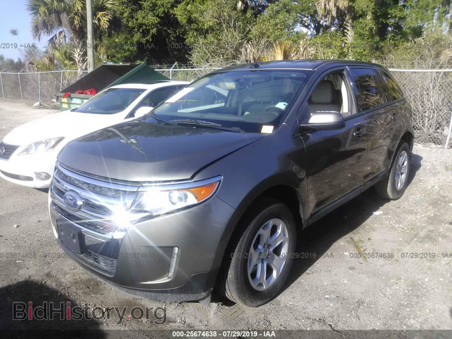 2014 FORD EDGE - VIN: 2FMDK3JC6EBB72122 - Фото 2