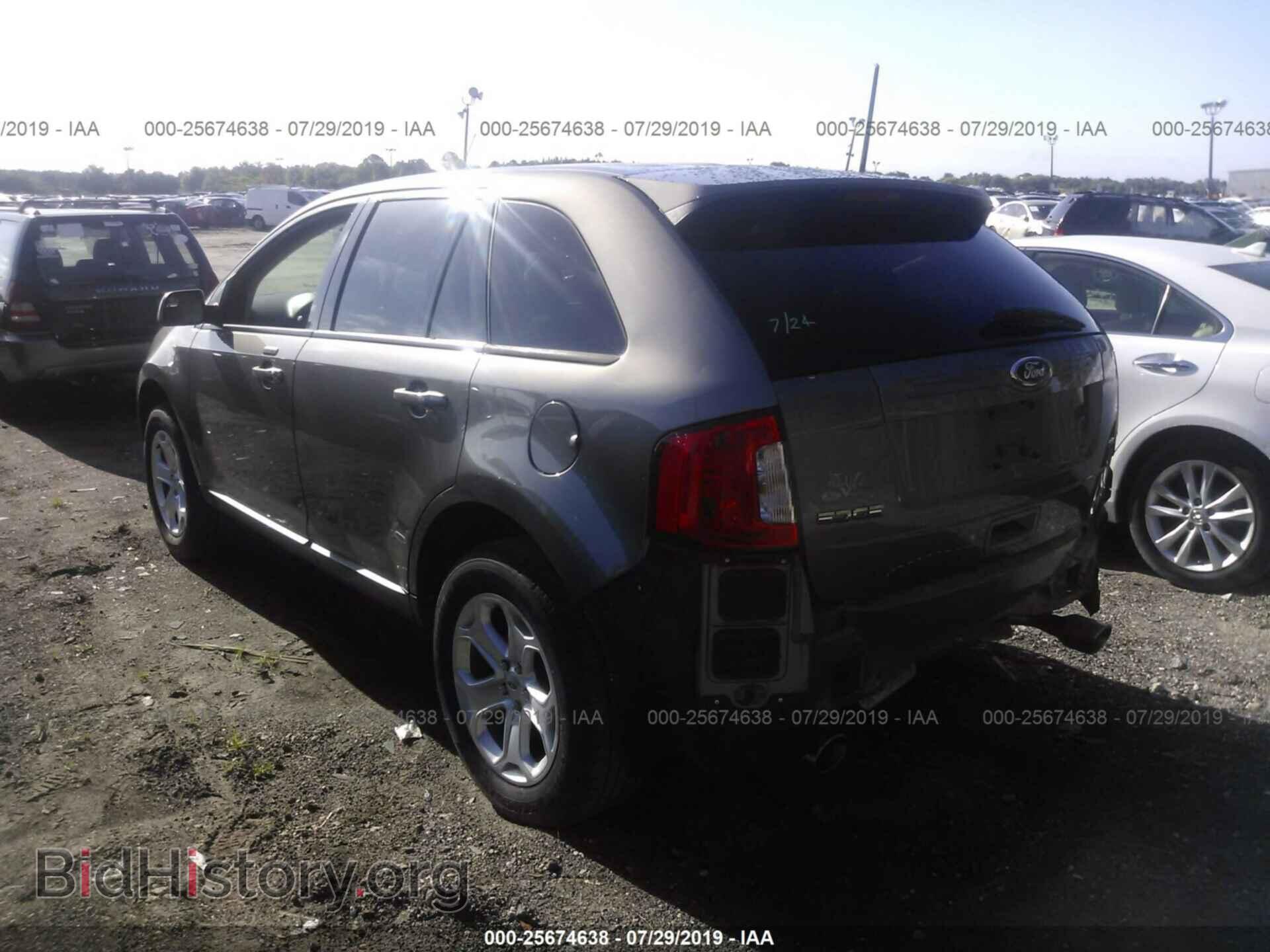 2014 FORD EDGE - VIN: 2FMDK3JC6EBB72122 - Фото 3