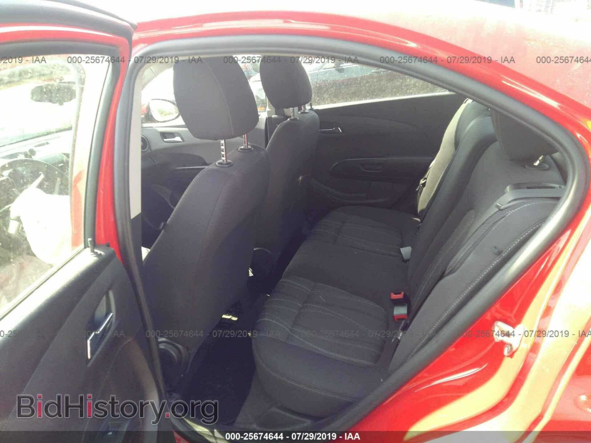 2014 CHEVROLET SONIC - VIN: 1G1JC5SH7E4164544 - Фото 8