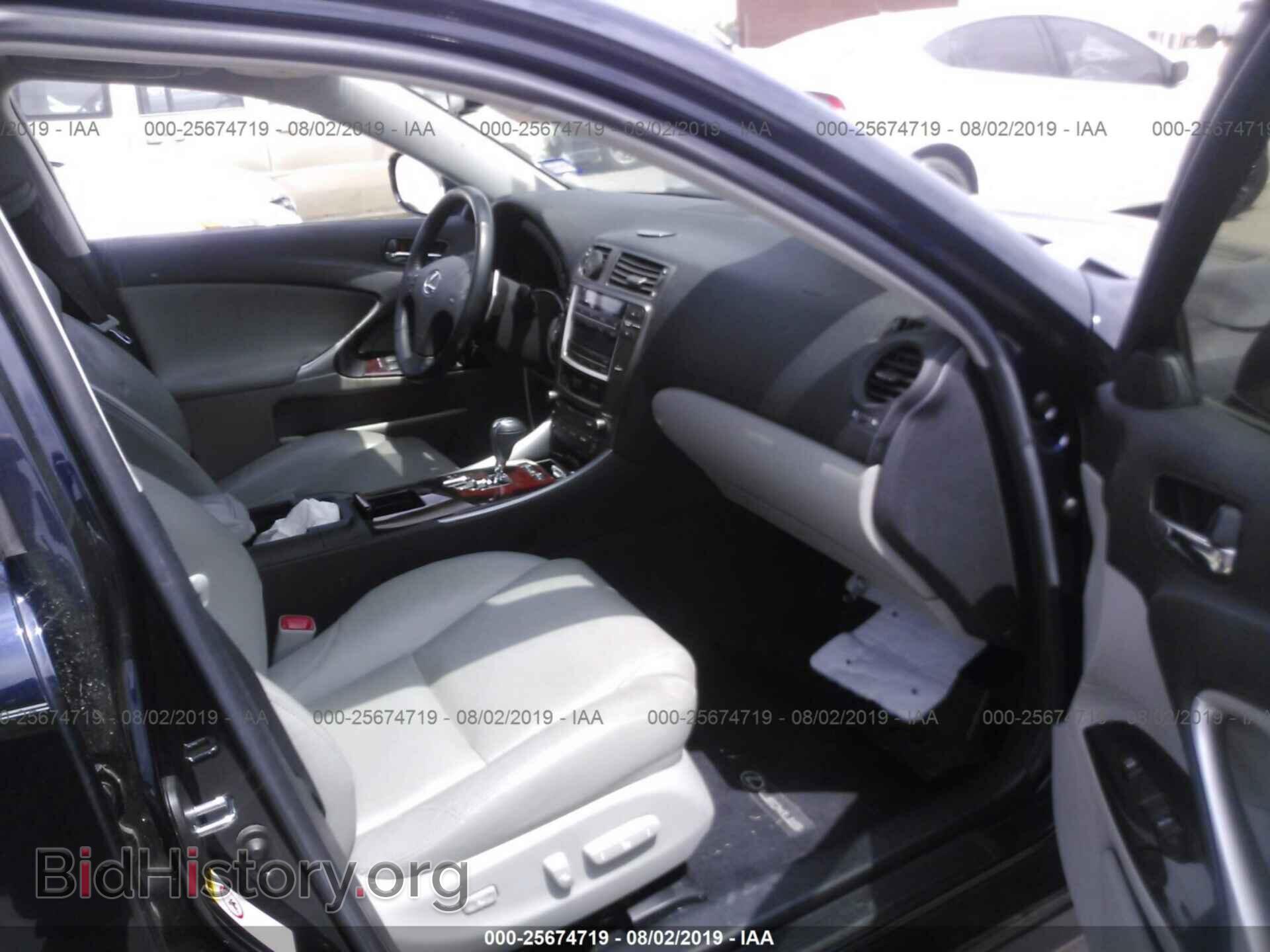 2007 LEXUS IS - VIN: JTHBE262472012292 - Фото 5