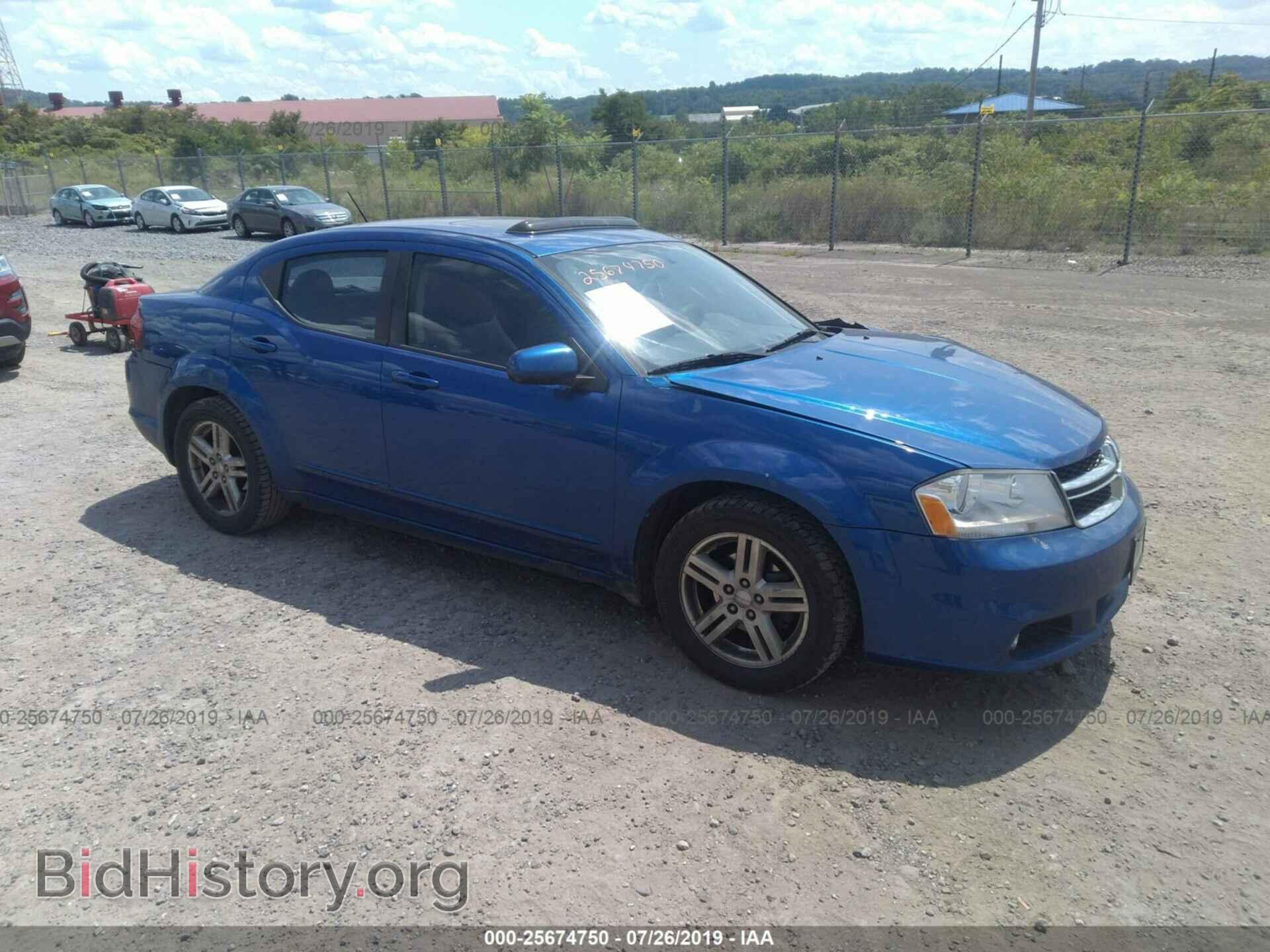Photo 1C3CDZCG0DN740627 - DODGE AVENGER 2013