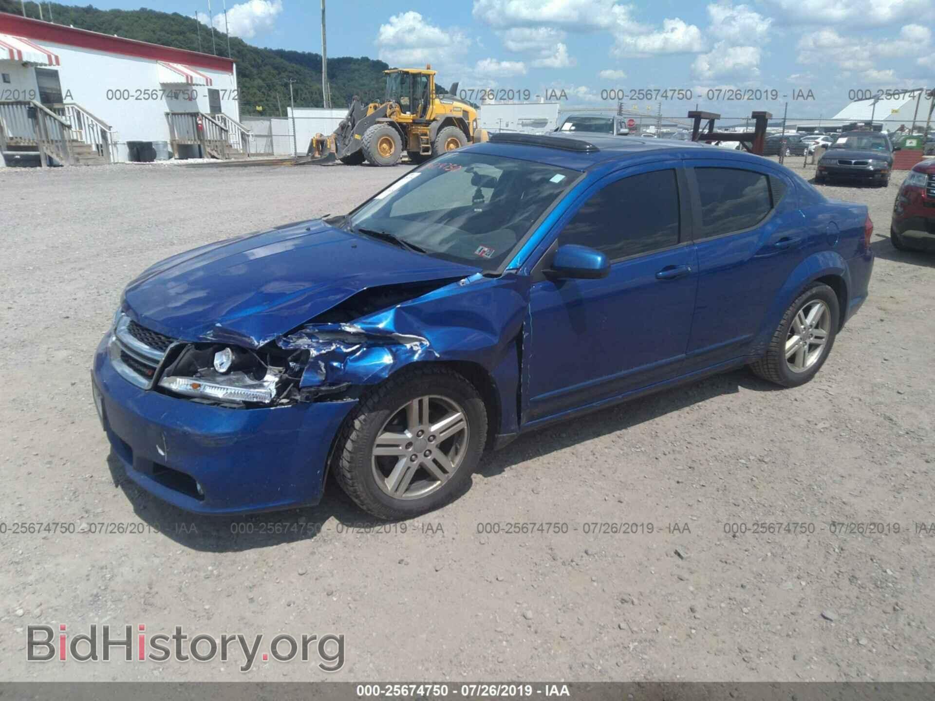 2013 DODGE AVENGER - VIN: 1C3CDZCG0DN740627 - Photo 2