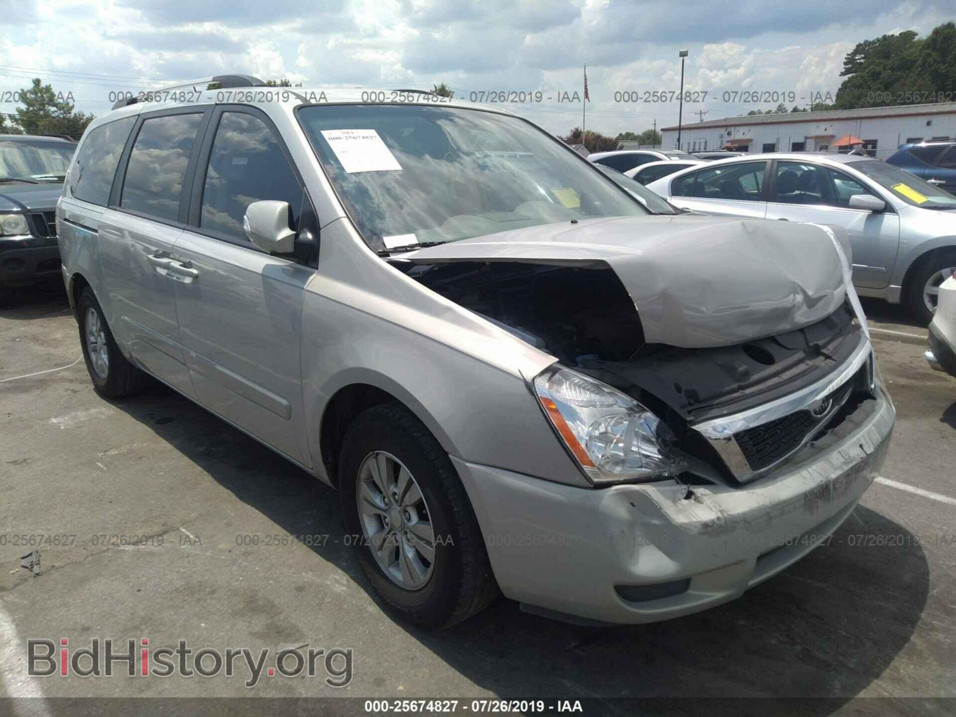 Photo KNDMG4C71C6503017 - KIA SEDONA 2012