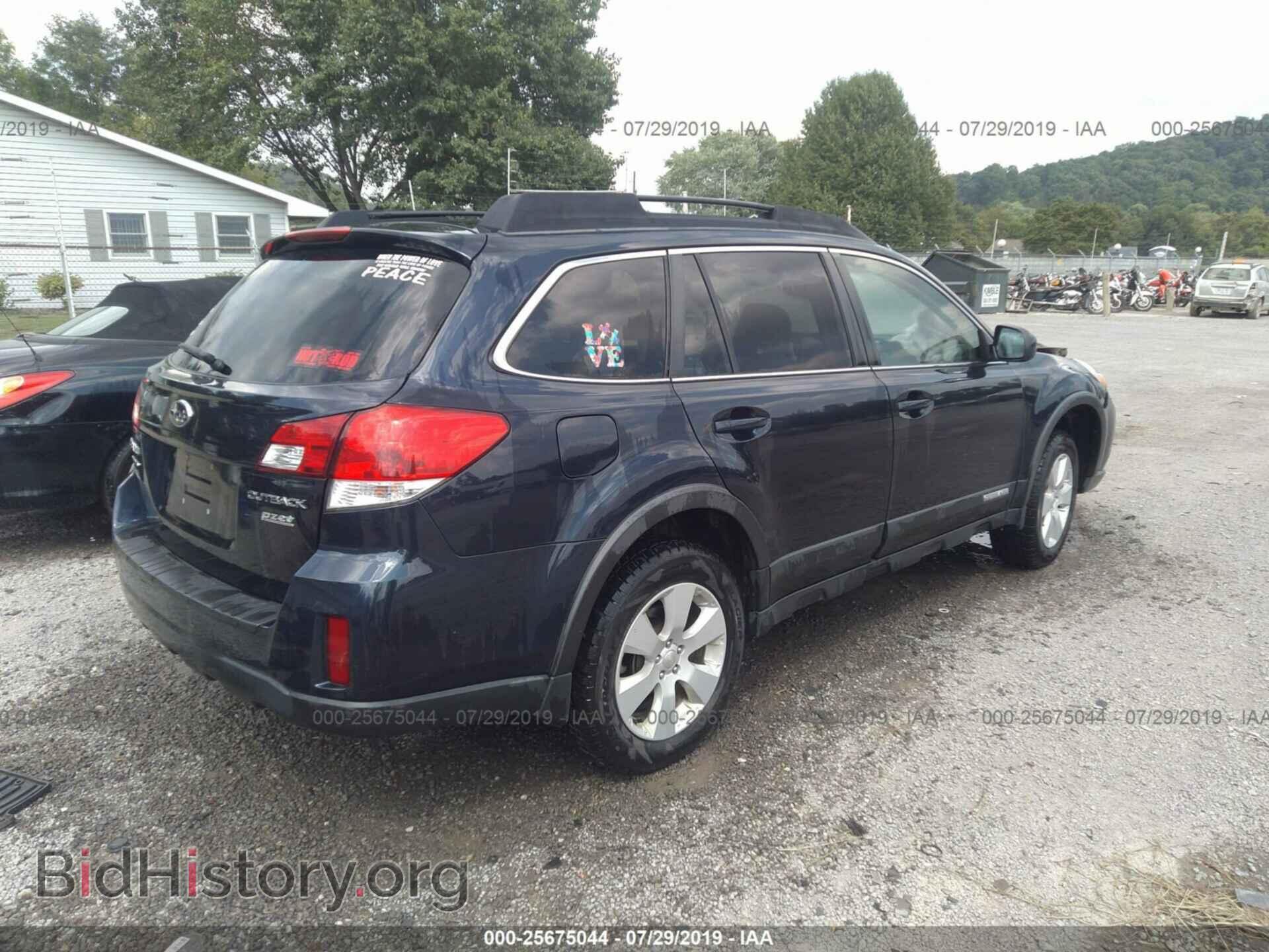 2012 SUBARU OUTBACK - VIN: 4S4BRBGC5C3237575 - Фото 4