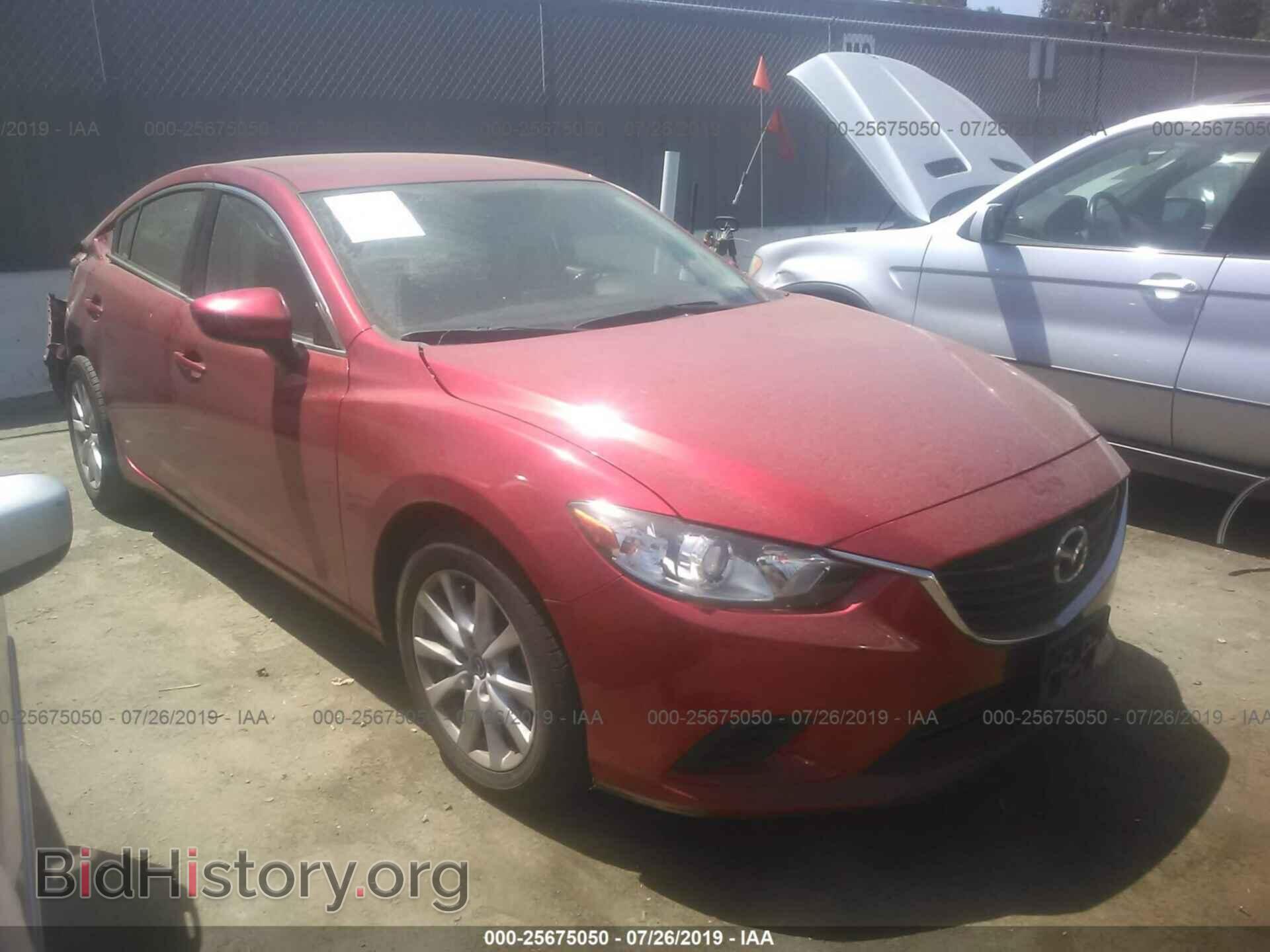 Фотография JM1GJ1U52G1480781 - MAZDA 6 2016
