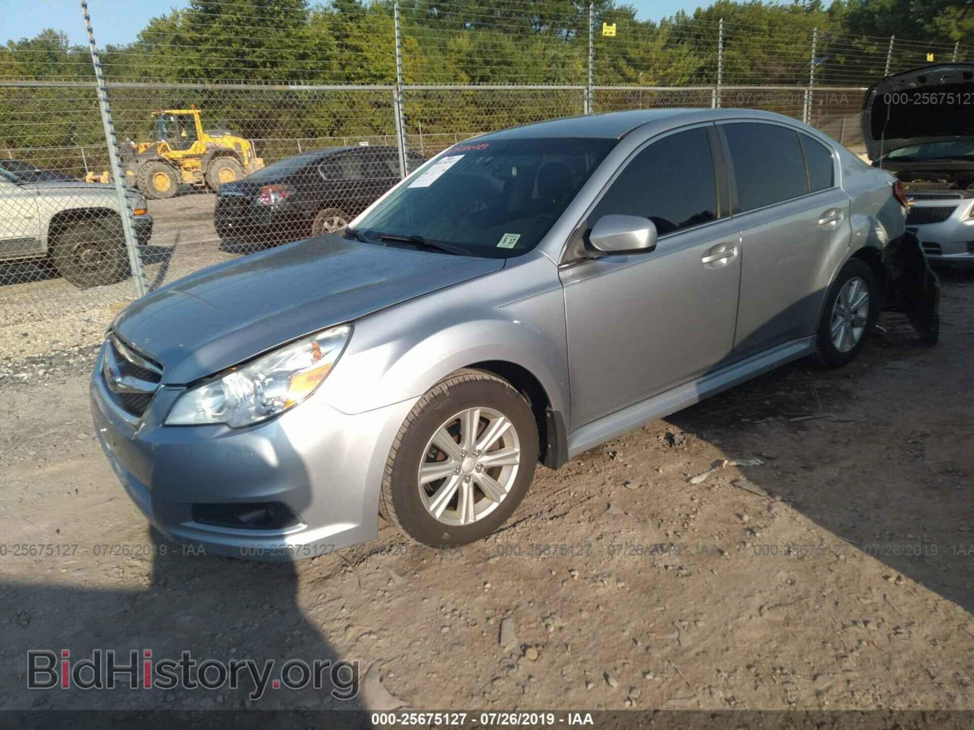2012 SUBARU LEGACY - VIN: 4S3BMBA64C3039253 - Фото 2