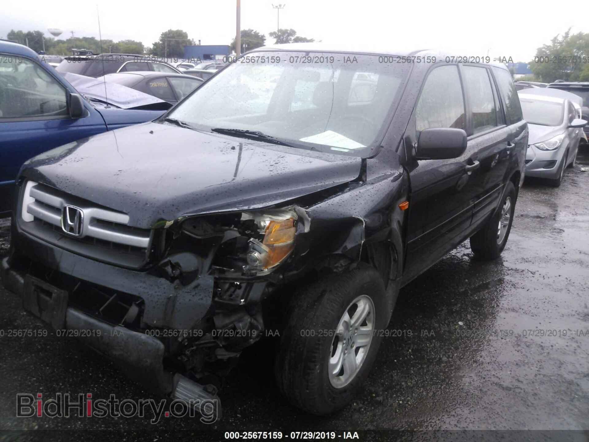 2007 HONDA PILOT - VIN: 5FNYF28117B014849 - Фото 2