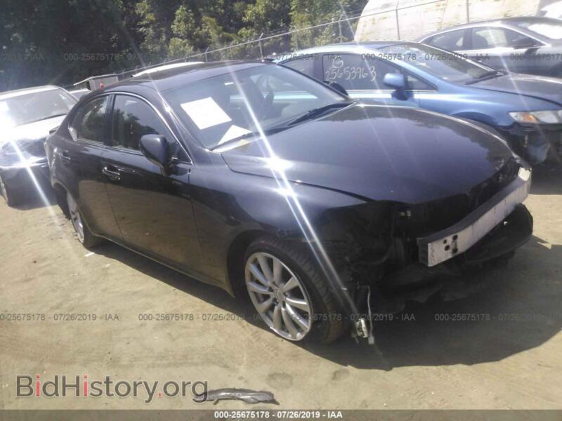 2007 Lexus IS 250 (VIN JTHCK262875009293) — photo 1 of 10, IAAI, damage: front end