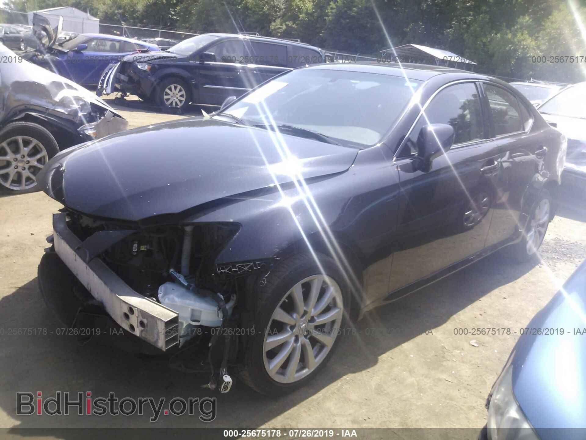 2007 LEXUS IS - VIN: JTHCK262875009293 - Photo 2
