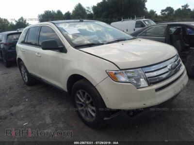 2007 Ford EDGE SEL Plus, white — VIN 2FMDK49C77BA82653, IAAI