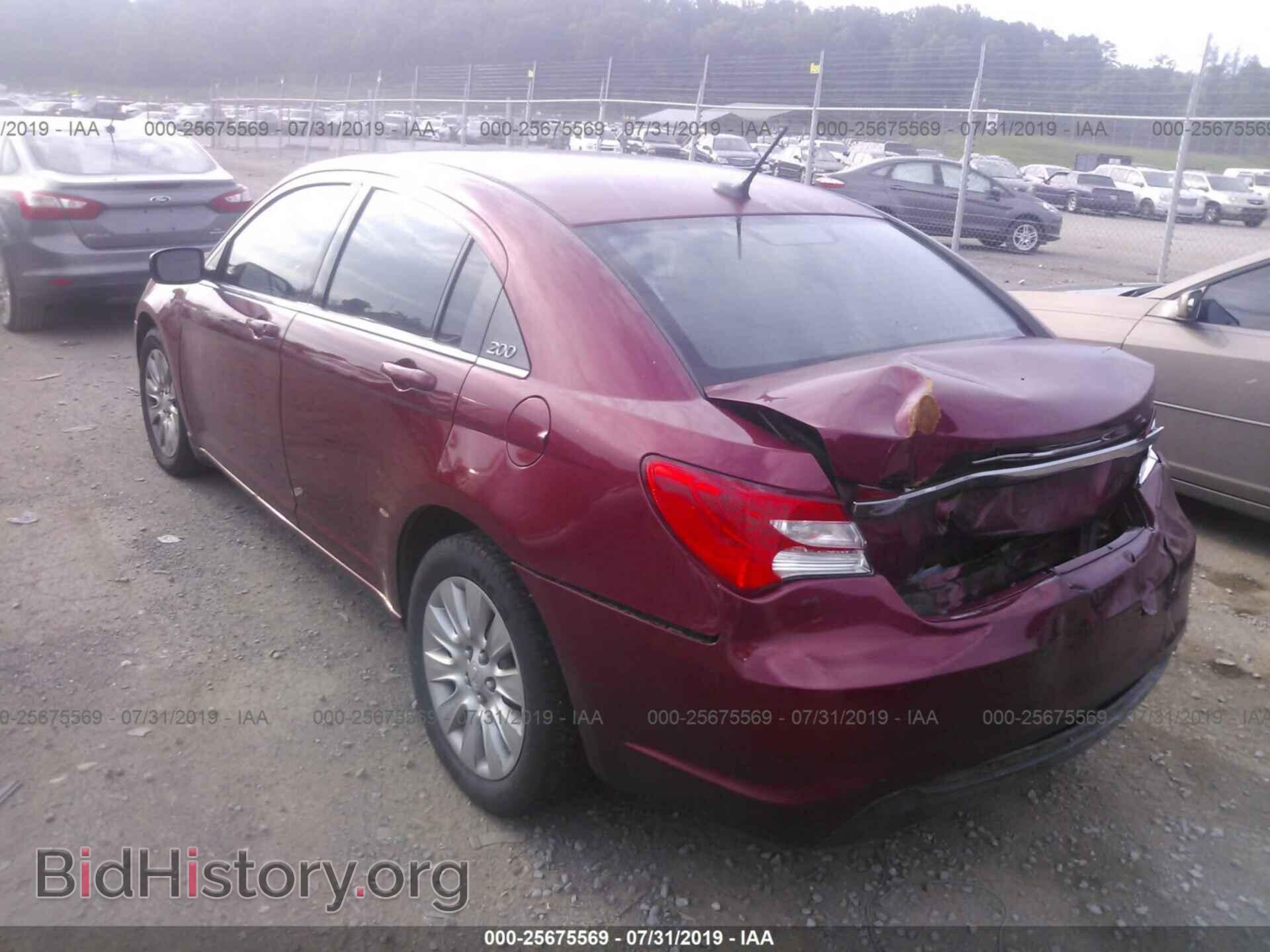 2014 CHRYSLER 200 - VIN: 1C3CCBAB9EN122354 - Фото 3