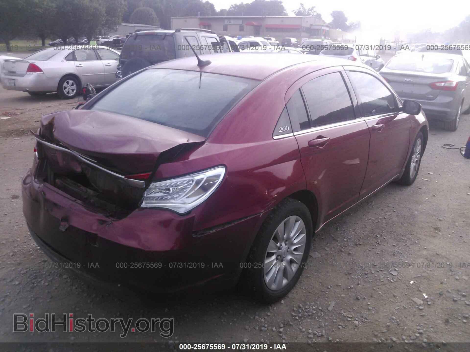 2014 CHRYSLER 200 - VIN: 1C3CCBAB9EN122354 - Фото 4