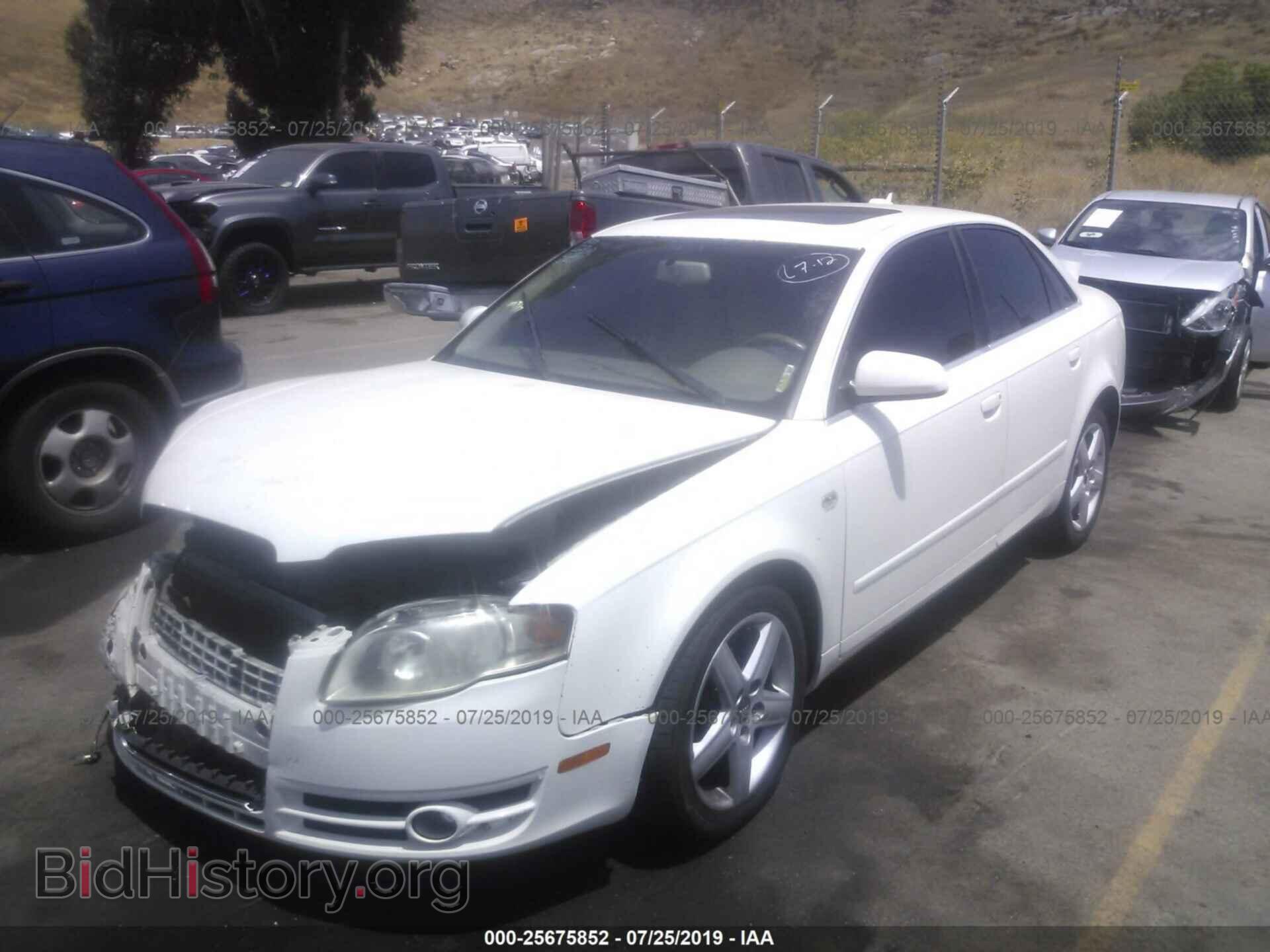2006 AUDI A4 - VIN: WAUAF78E86A136646 - Фото 2