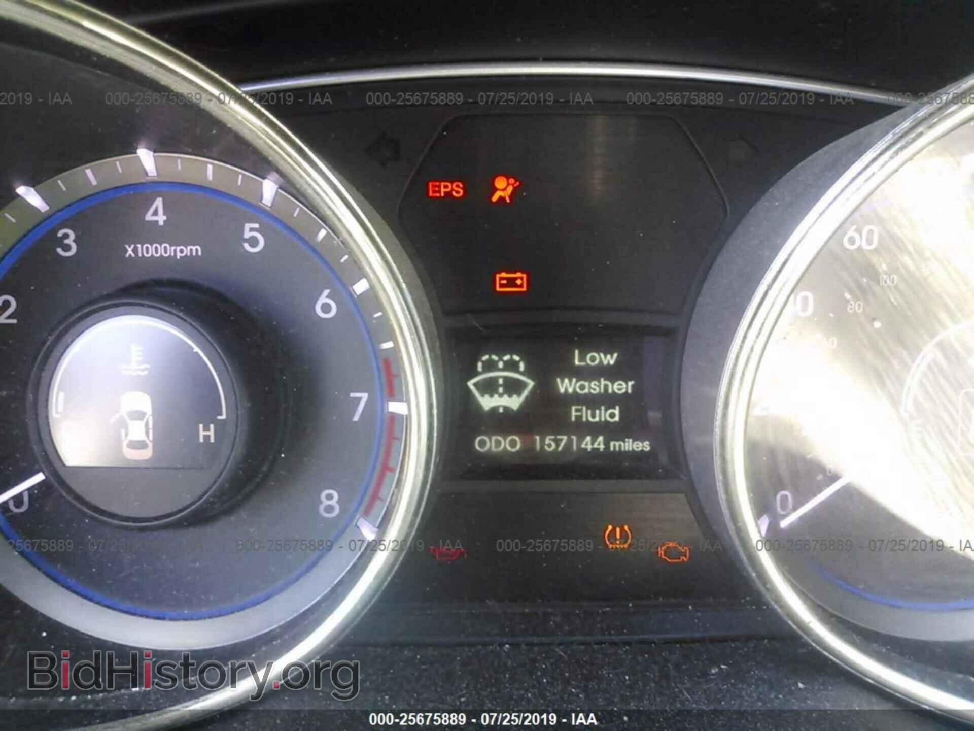 2012 HYUNDAI SONATA - VIN: 5NPEB4AC3CH313289 - Фото 7