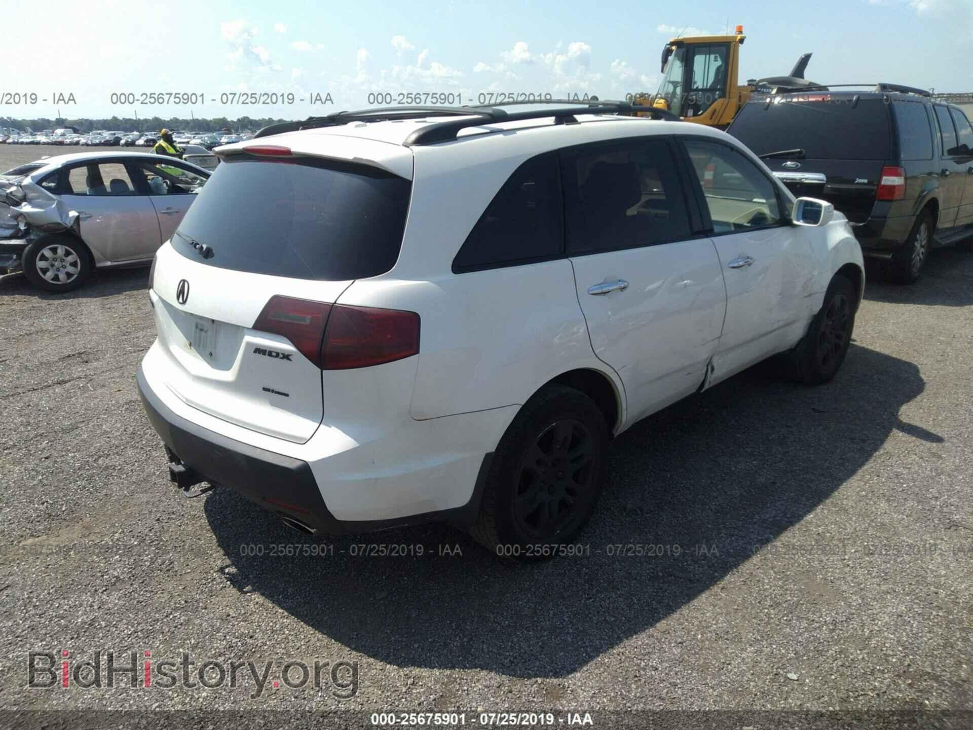 2007 ACURA MDX - VIN: 2HNYD28207H547875 - Фото 4