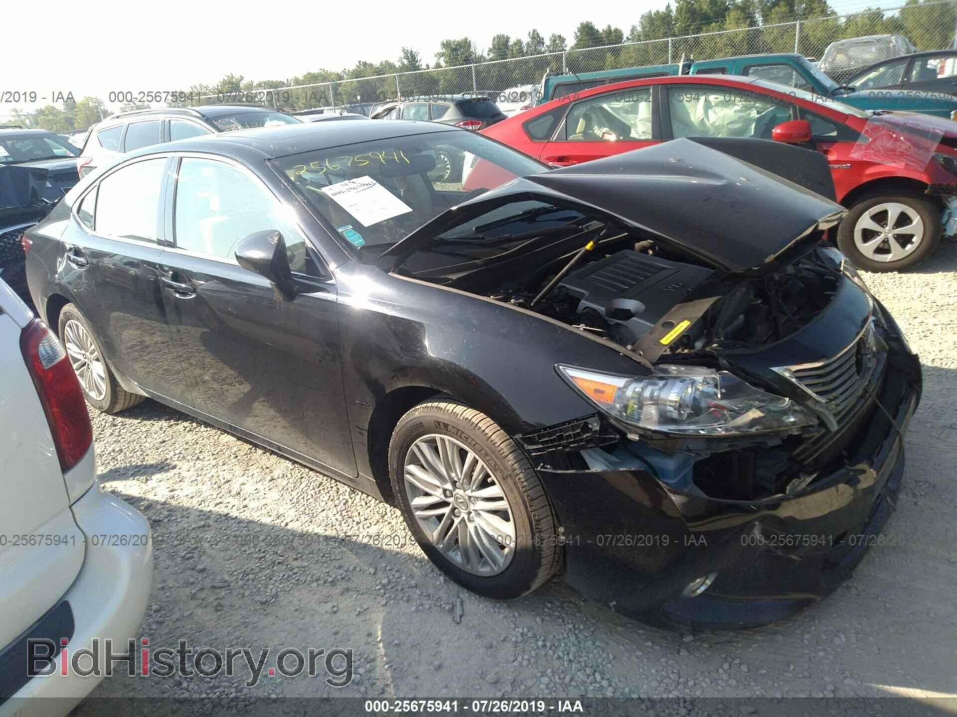 Photo JTHBK1GG6D2015199 - LEXUS ES 2013