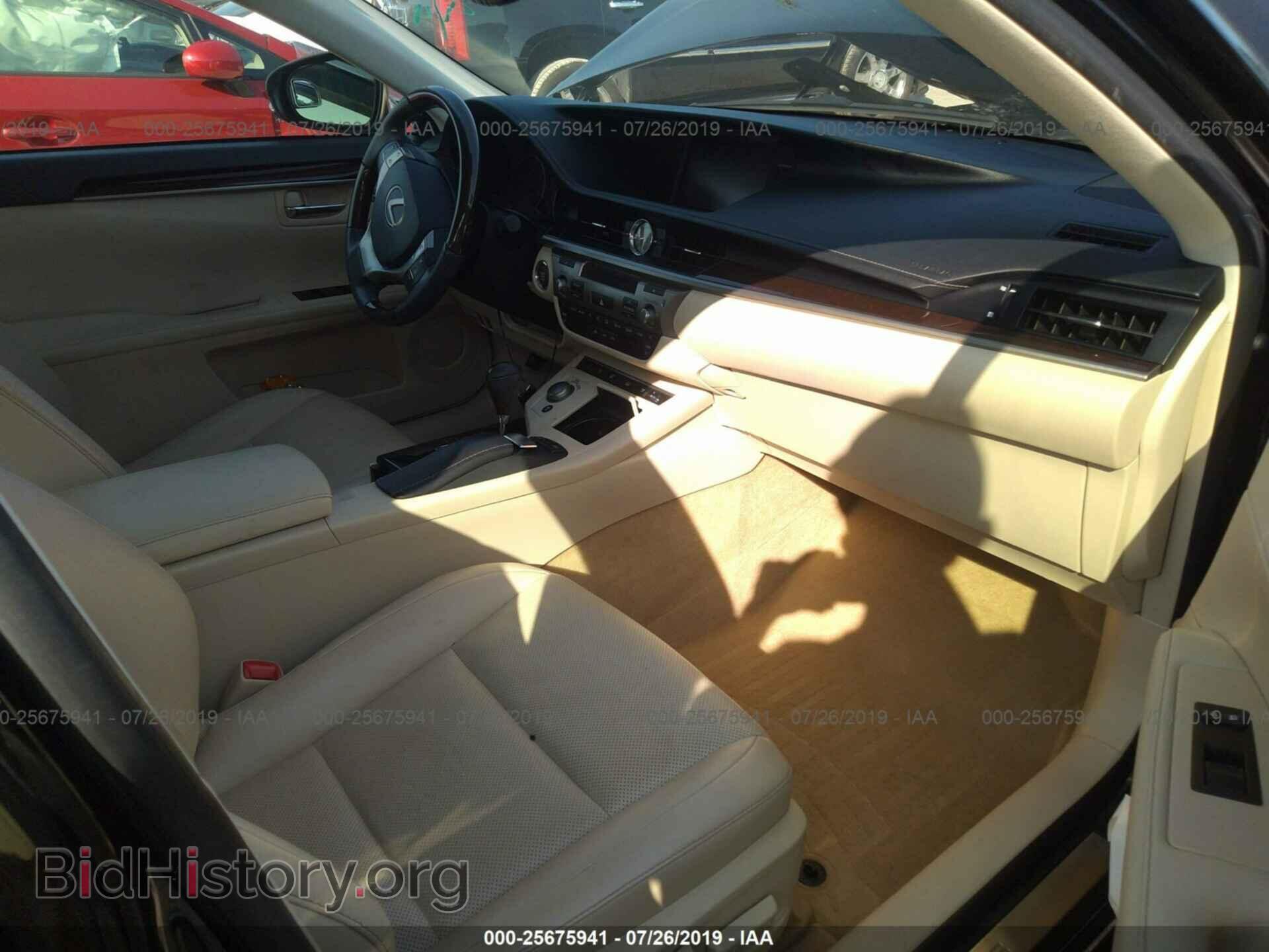2013 LEXUS ES - VIN: JTHBK1GG6D2015199 - Photo 5