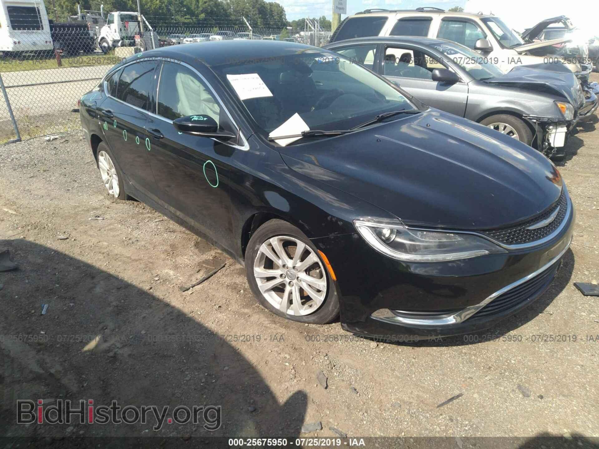 Photo 1C3CCCAB9FN732617 - CHRYSLER 200 2015
