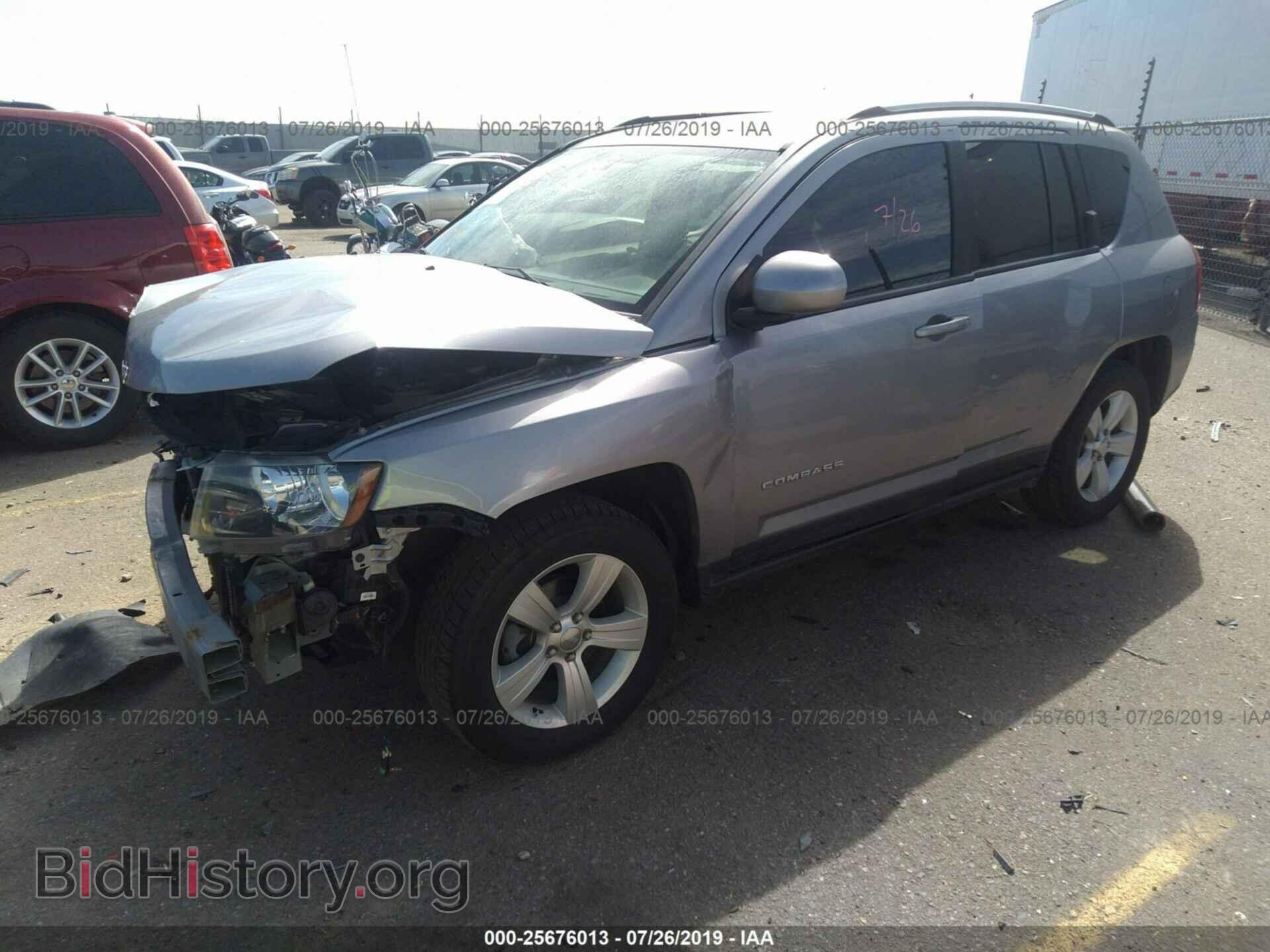 2015 JEEP COMPASS - VIN: 1C4NJDEB0FD258878 - Фото 2